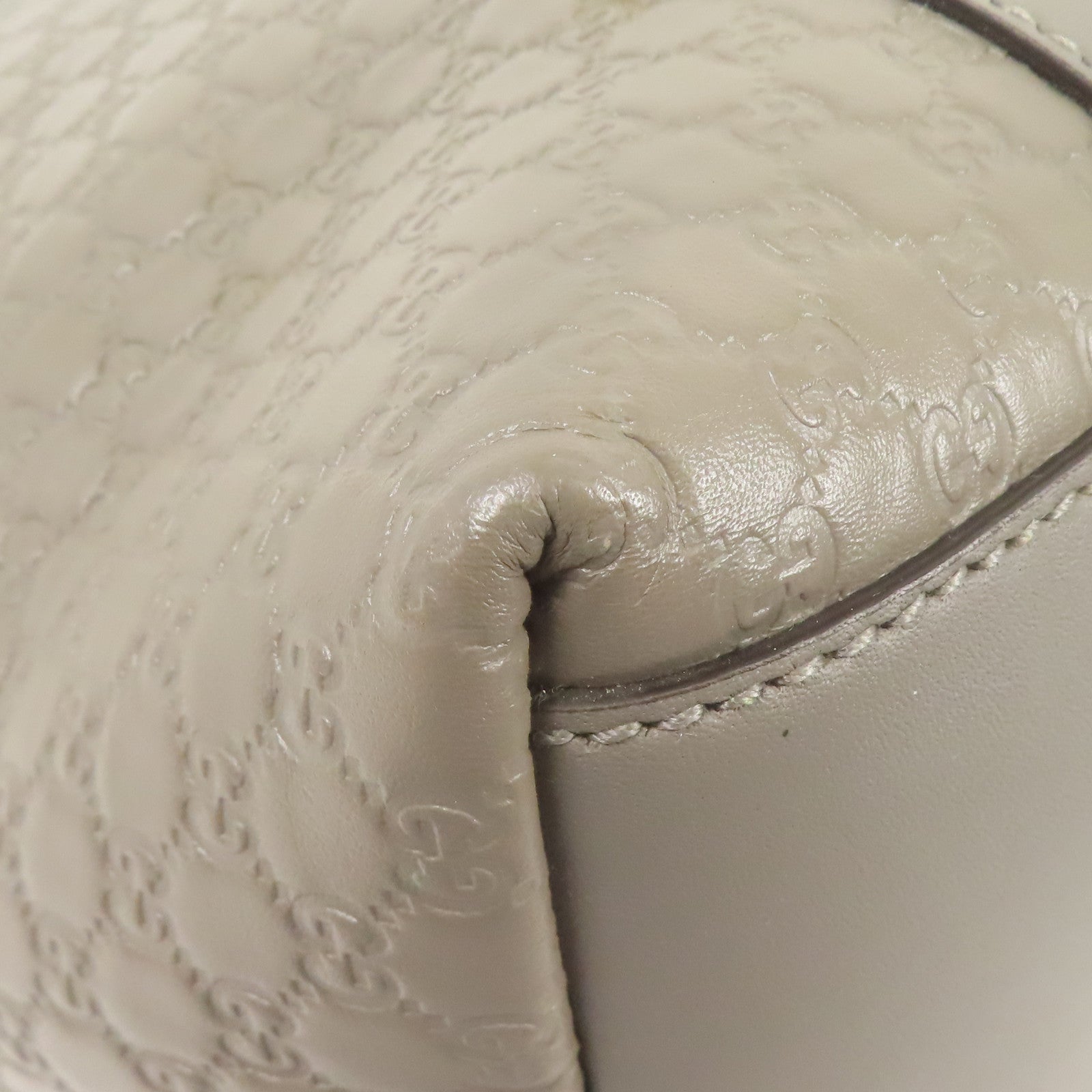 GUCCI 牛皮皮革Shoulder Bag金扣手挽肩背兩用袋