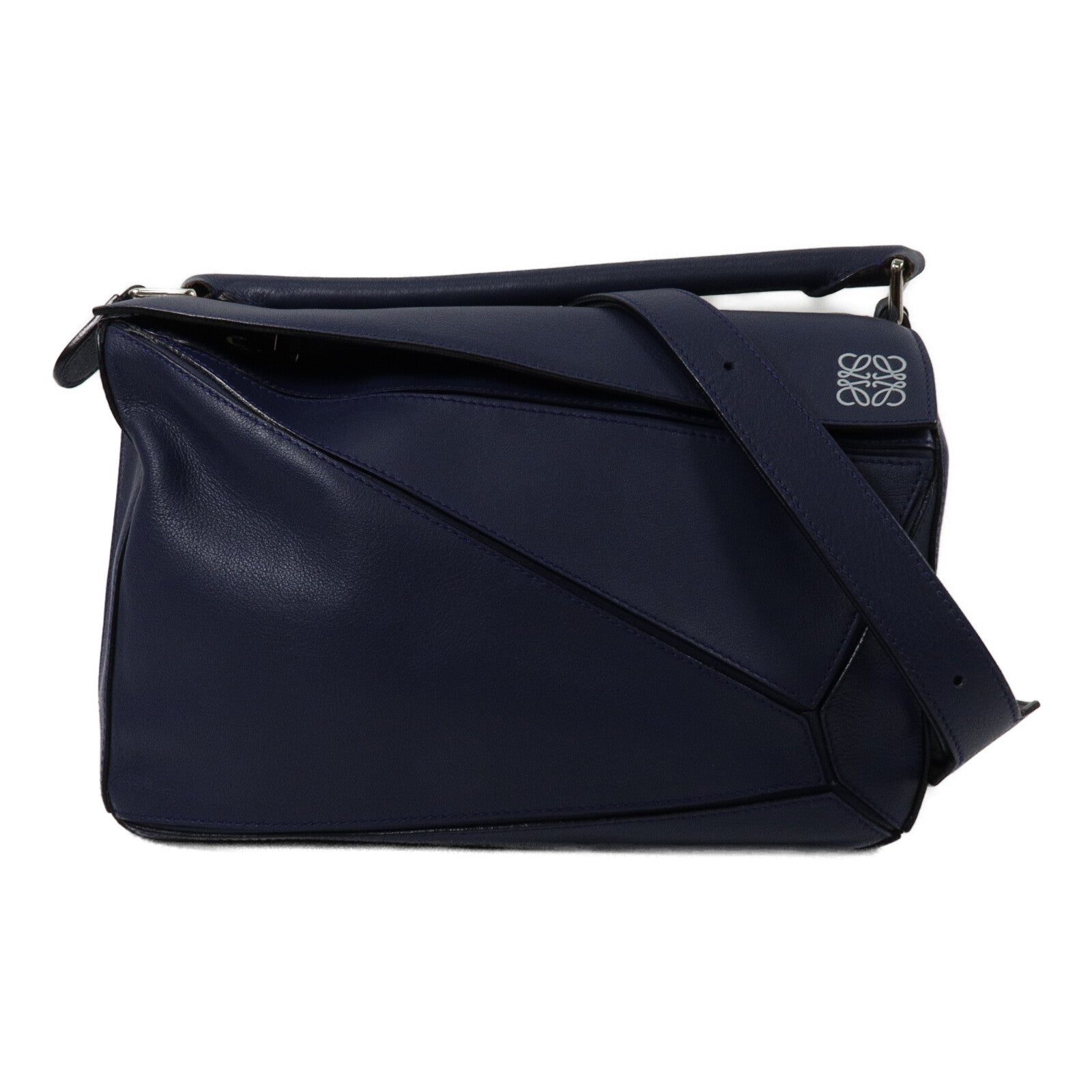 LOEWE 牛皮皮革Puzzle Medium手挽肩背兩用袋