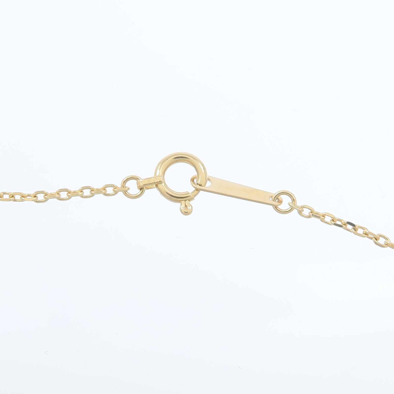 JEWELRY 18K黃金Sapphire Diamond Necklace藍寶石/鑽石項鍊