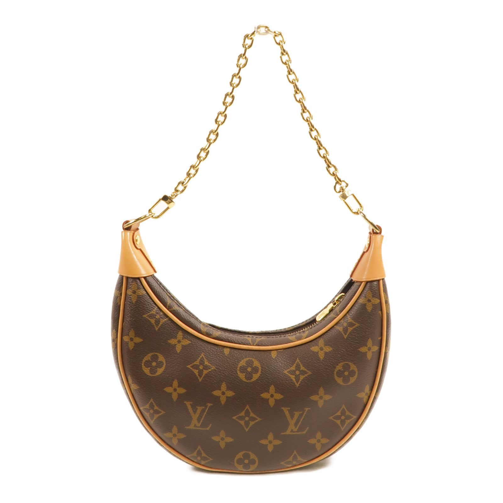 LOUIS VUITTON Monogram Loop金扣手挽肩背兩用袋