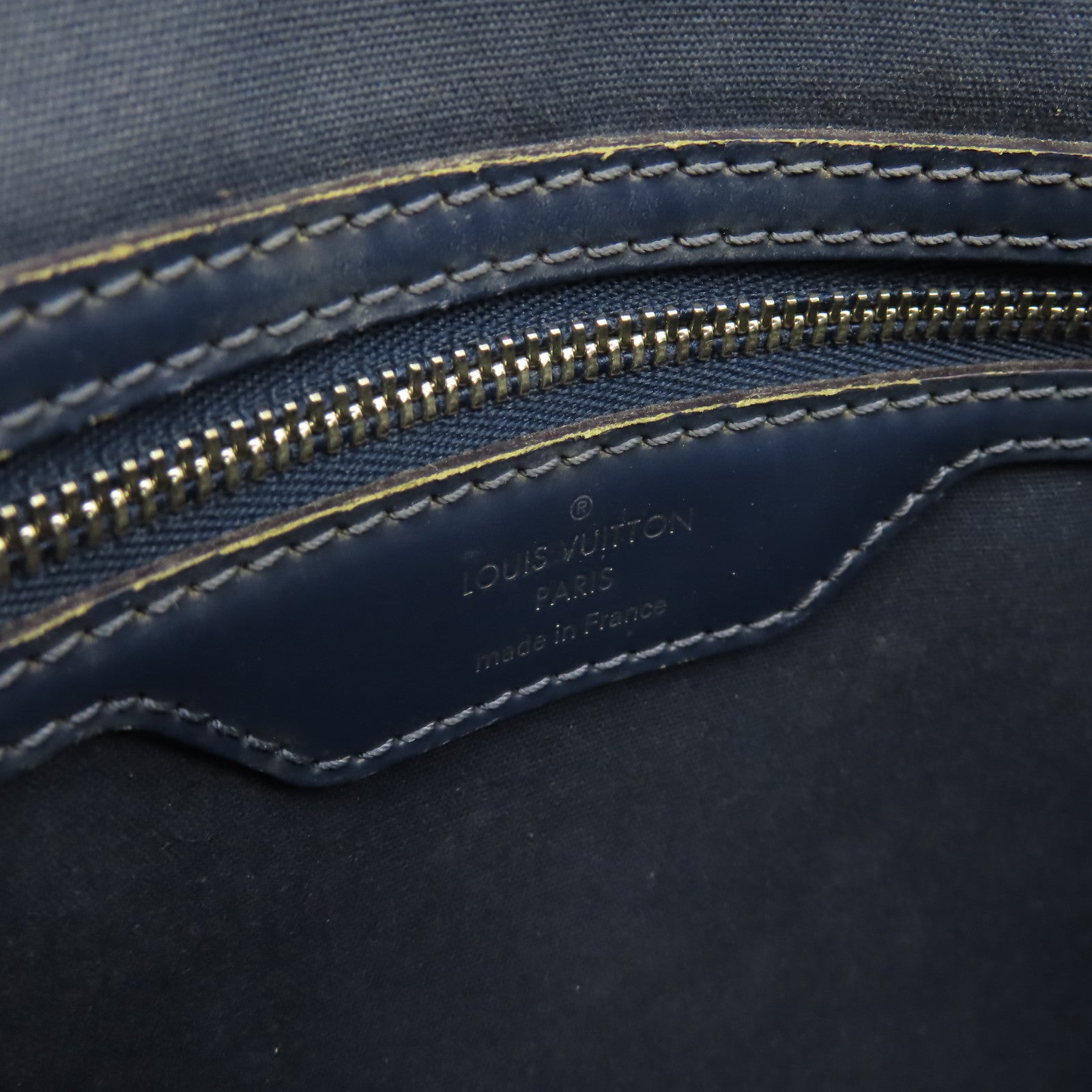 LOUIS VUITTON 【清倉大減價】Epi Brea MM 2Way Shoulder Bfa銀扣手挽肩背兩用袋寶藍色
