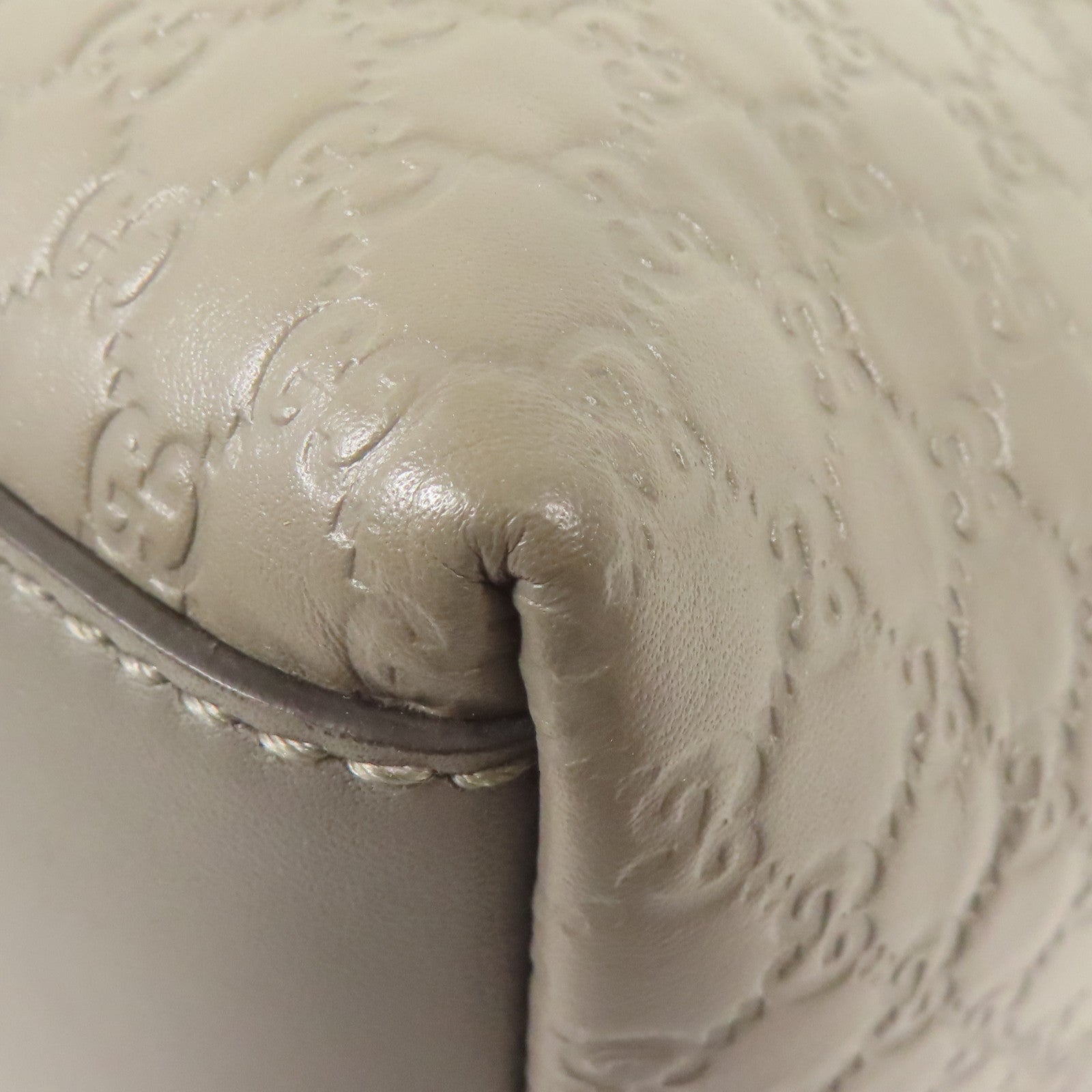 GUCCI 牛皮皮革Shoulder Bag金扣手挽肩背兩用袋