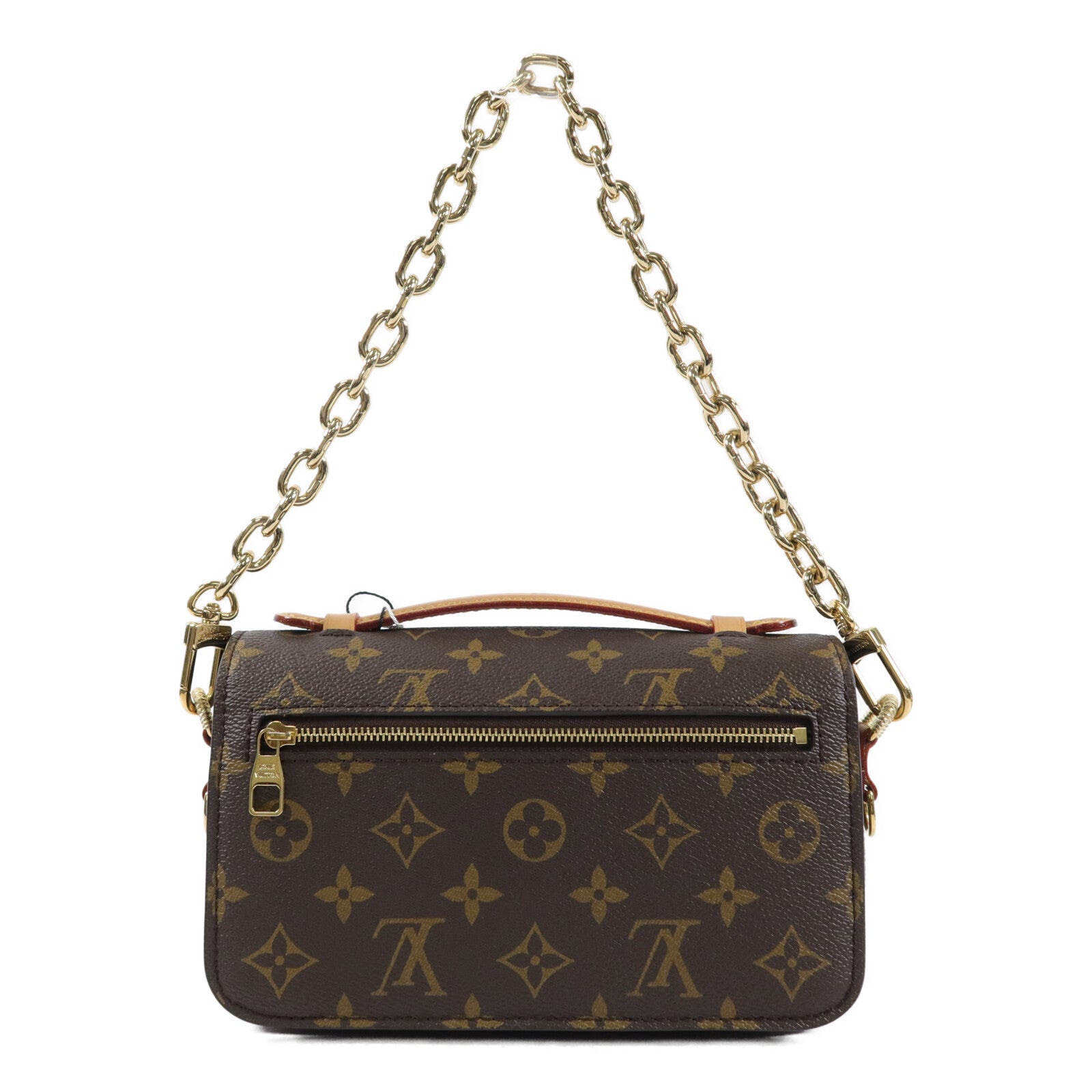 LOUIS VUITTON Monogram Pochette Metis East West手挽肩背兩用袋