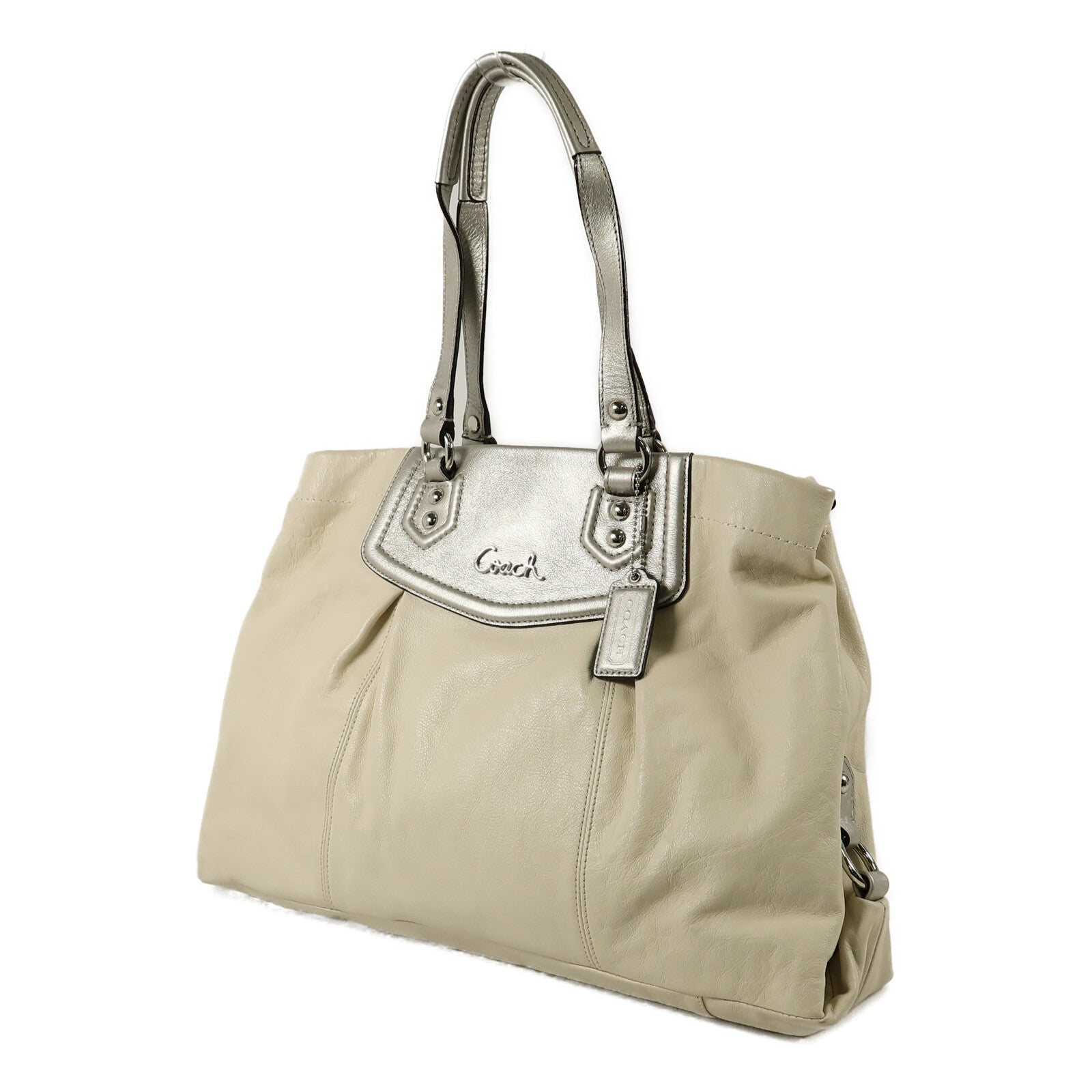 COACH 牛皮皮革Shoulder Bag手挽肩背兩用袋