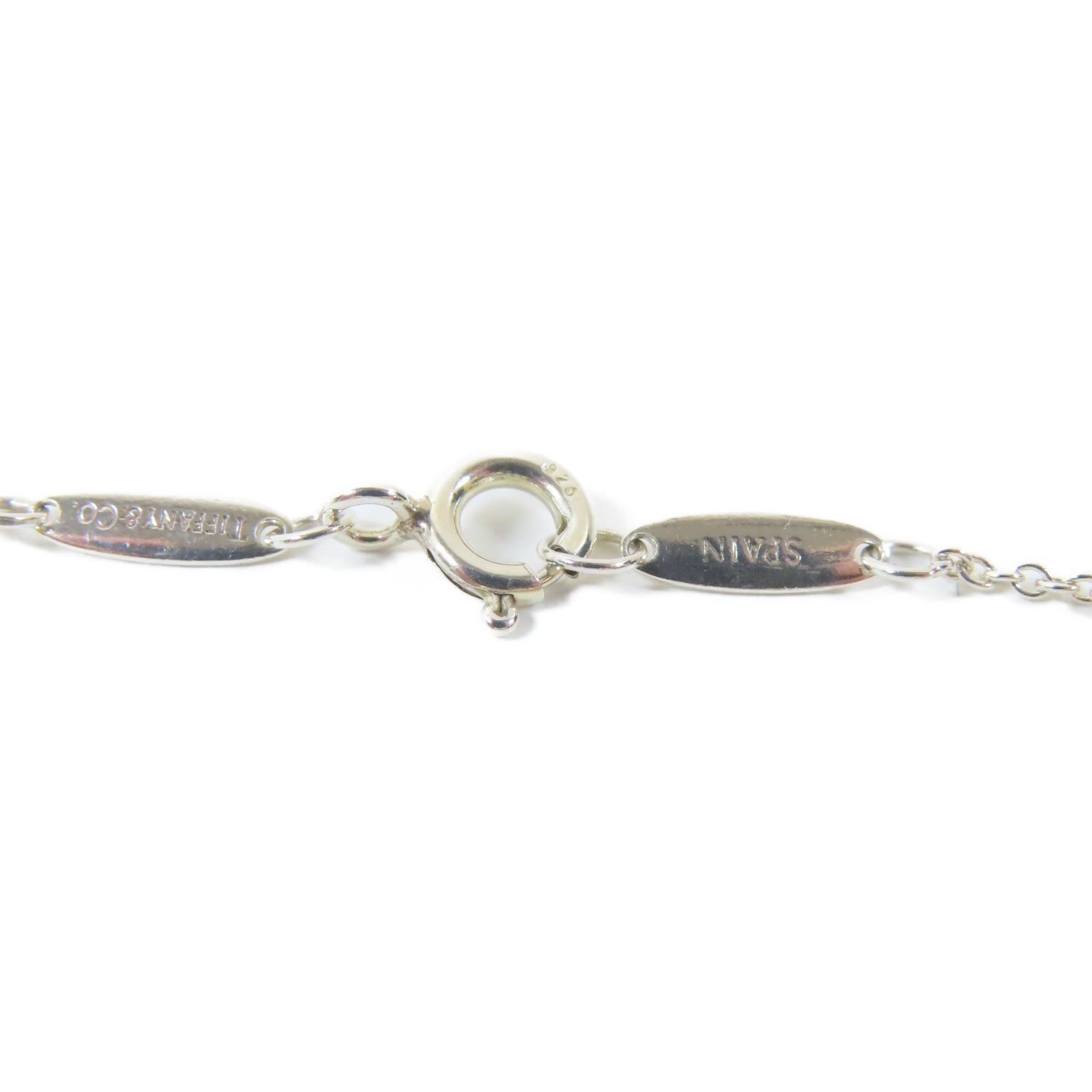 TIFFANY＆CO 純銀Elsa Peretti K Necklace項鍊#40cm