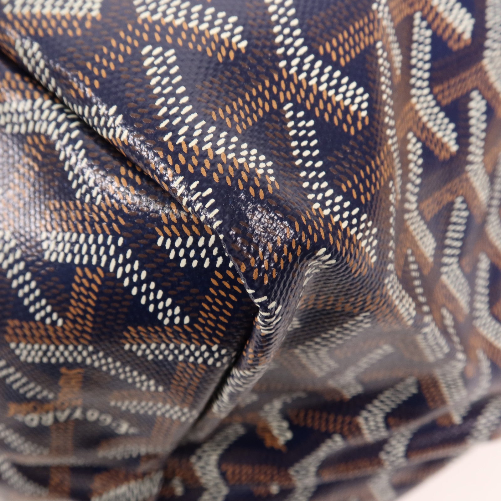 GOYARD 塗層帆布Saint Louis GM銀扣肩背袋