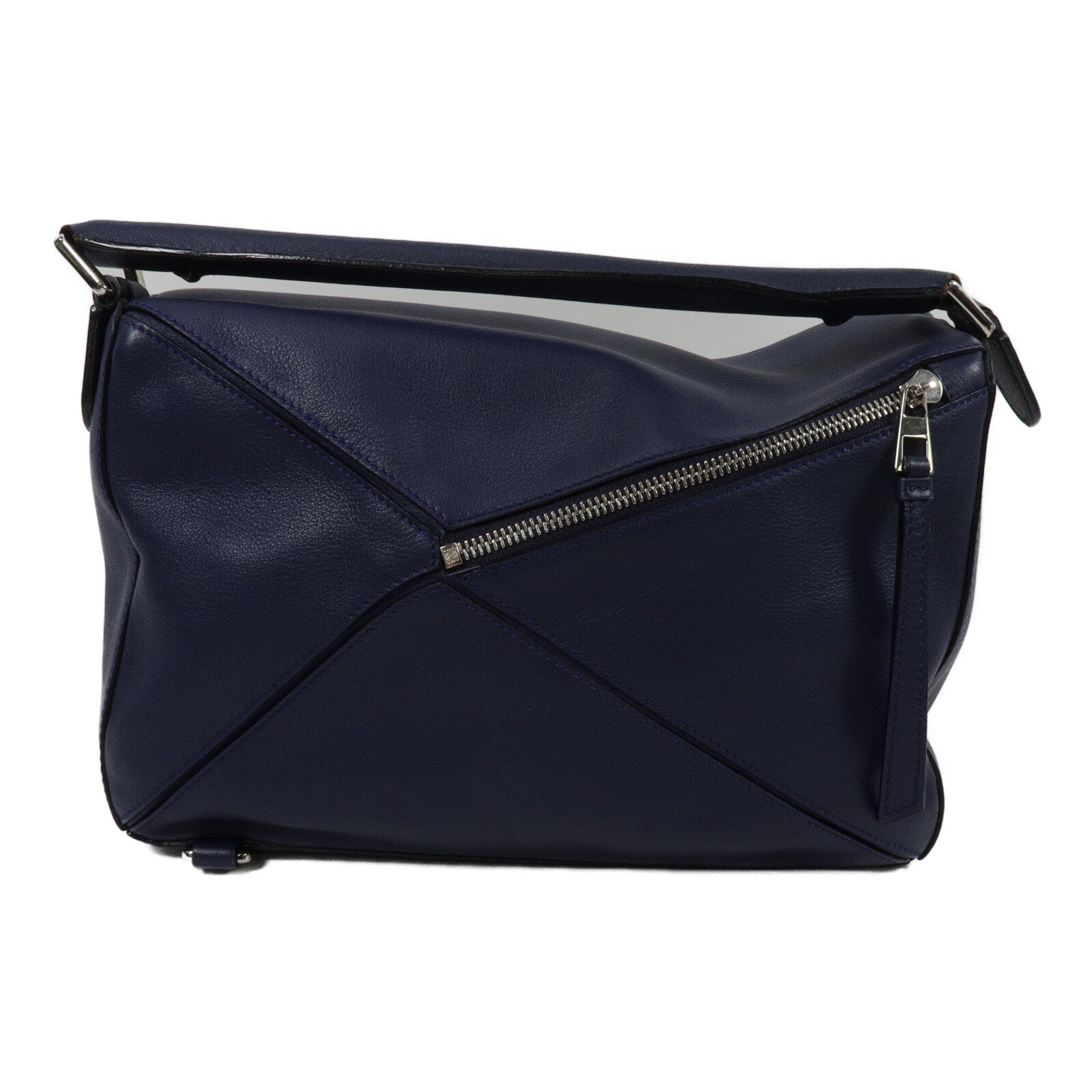 LOEWE 牛皮皮革Puzzle Medium手挽肩背兩用袋