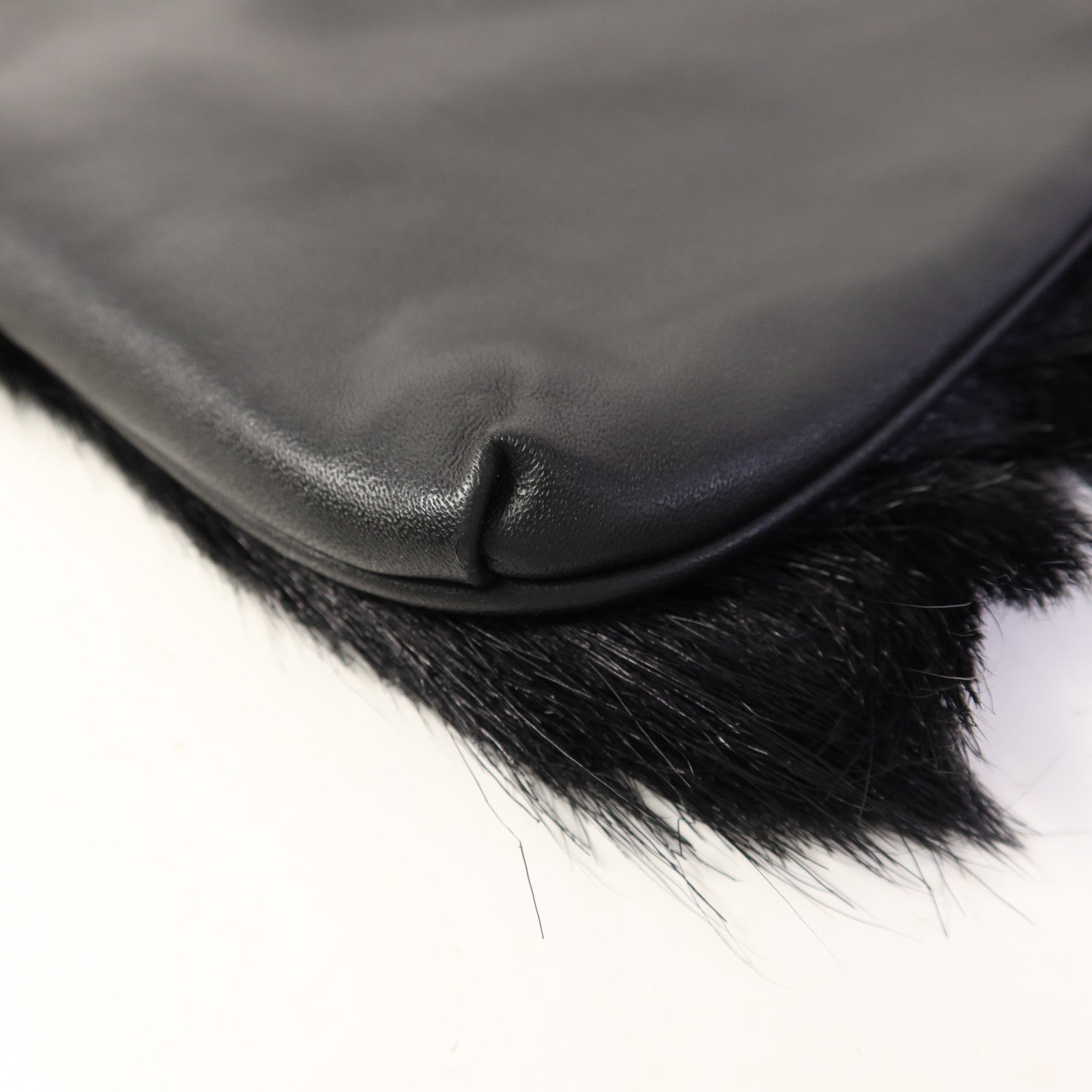 Furla 馬毛Shoulder Bag銀扣肩背袋