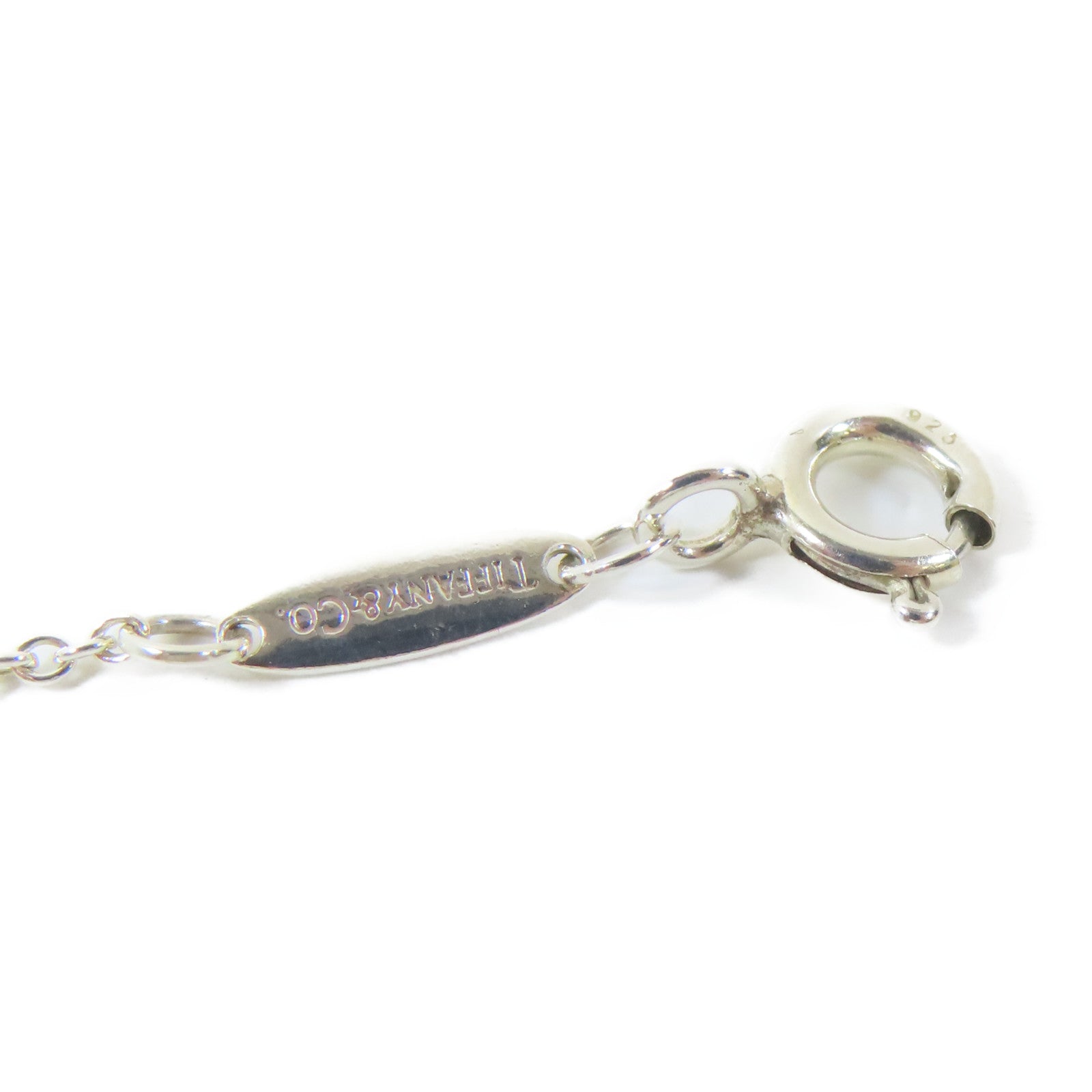TIFFANY＆CO 純銀Elsa Peretti K Necklace項鍊#40cm