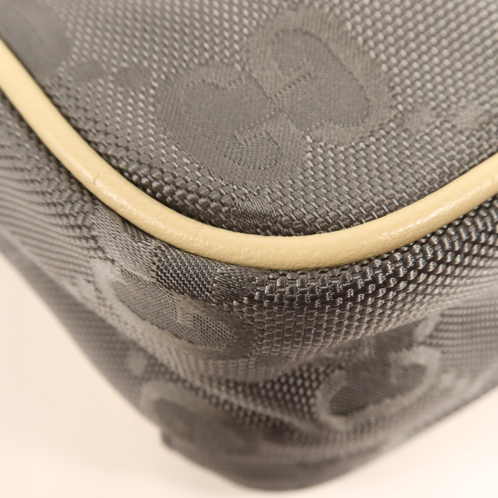 GUCCI 尼龍Shoulder Bag銀扣手挽肩背兩用袋