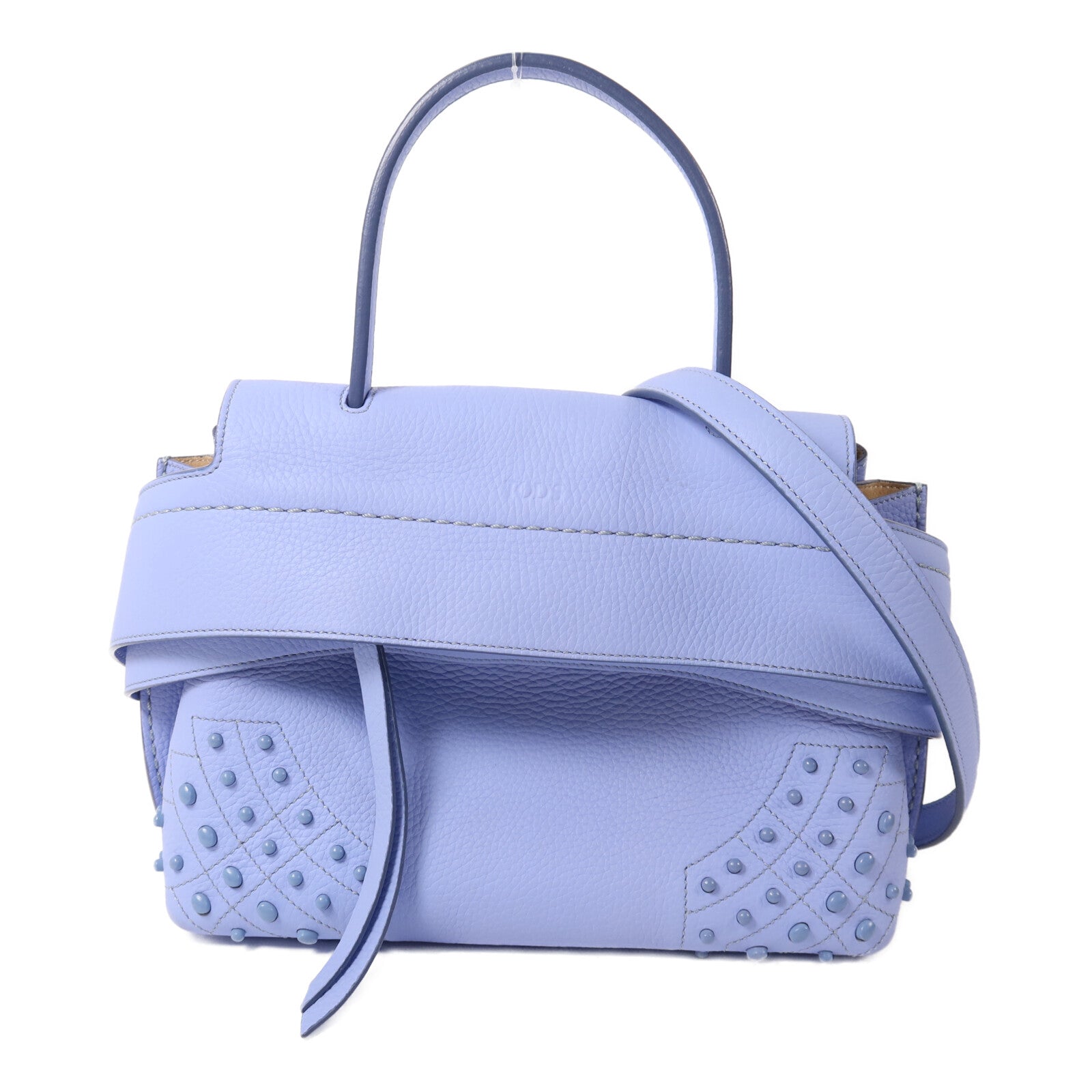 TOD'S 牛皮皮革2 Way Shoulder手挽肩背兩用袋