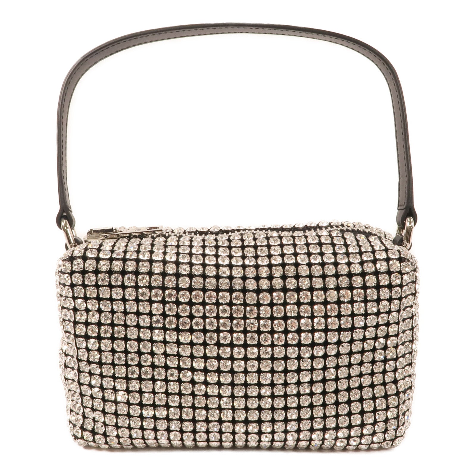 Alexander Wang 水晶Alexander Wang Heiress Crystal Bag銀扣手挽袋