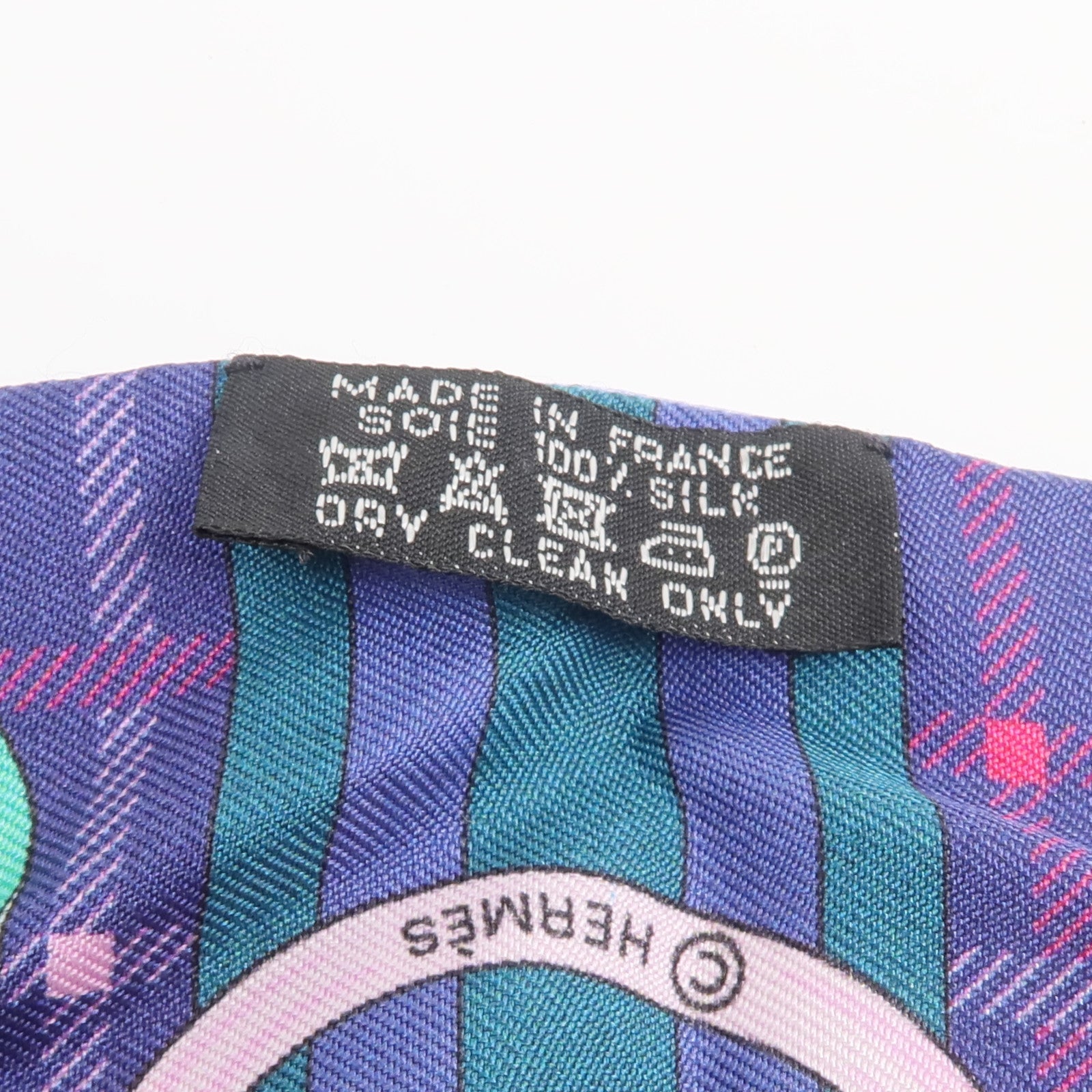 HERMES 絲質Twilly絲巾