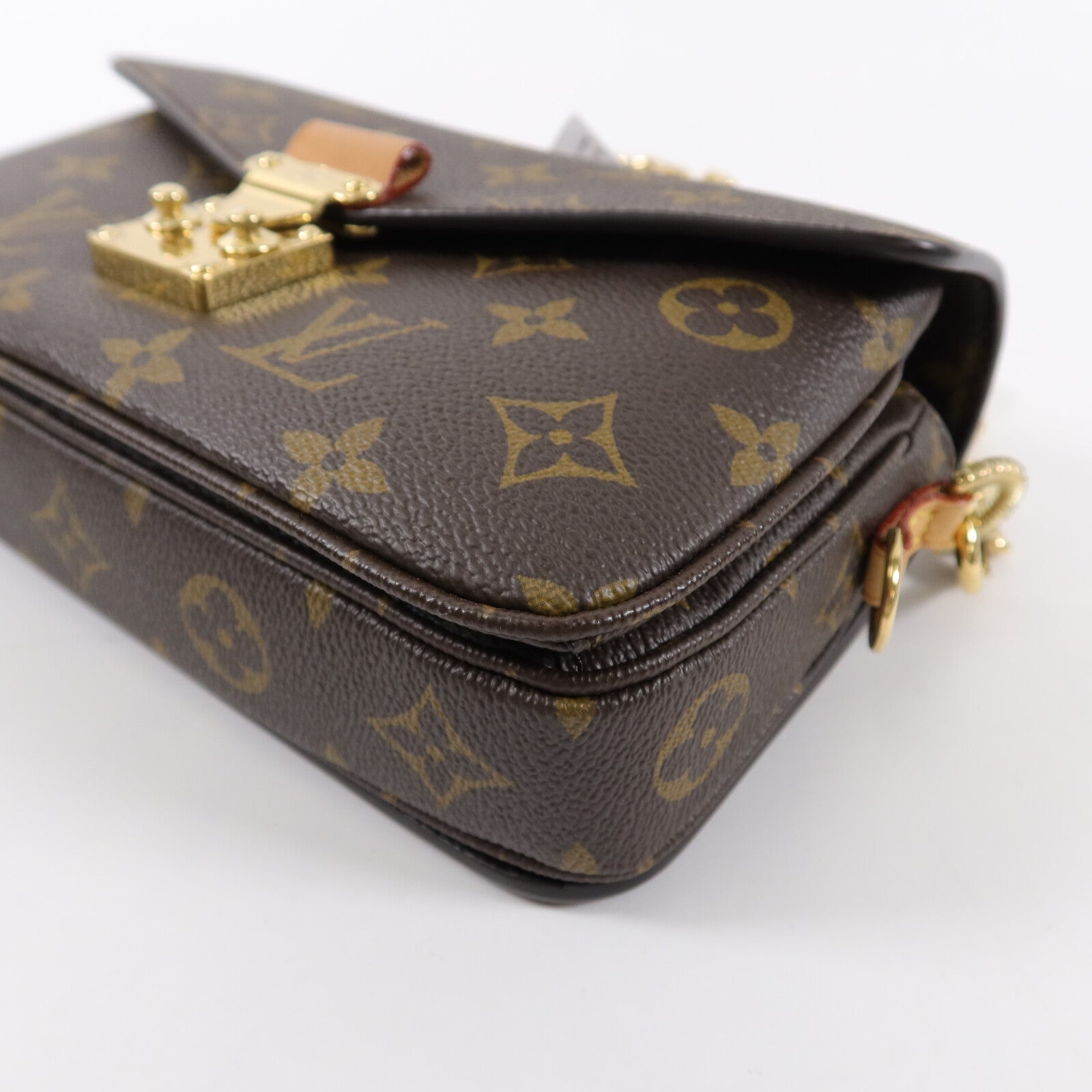LOUIS VUITTON Monogram Pochette Metis East West手挽肩背兩用袋