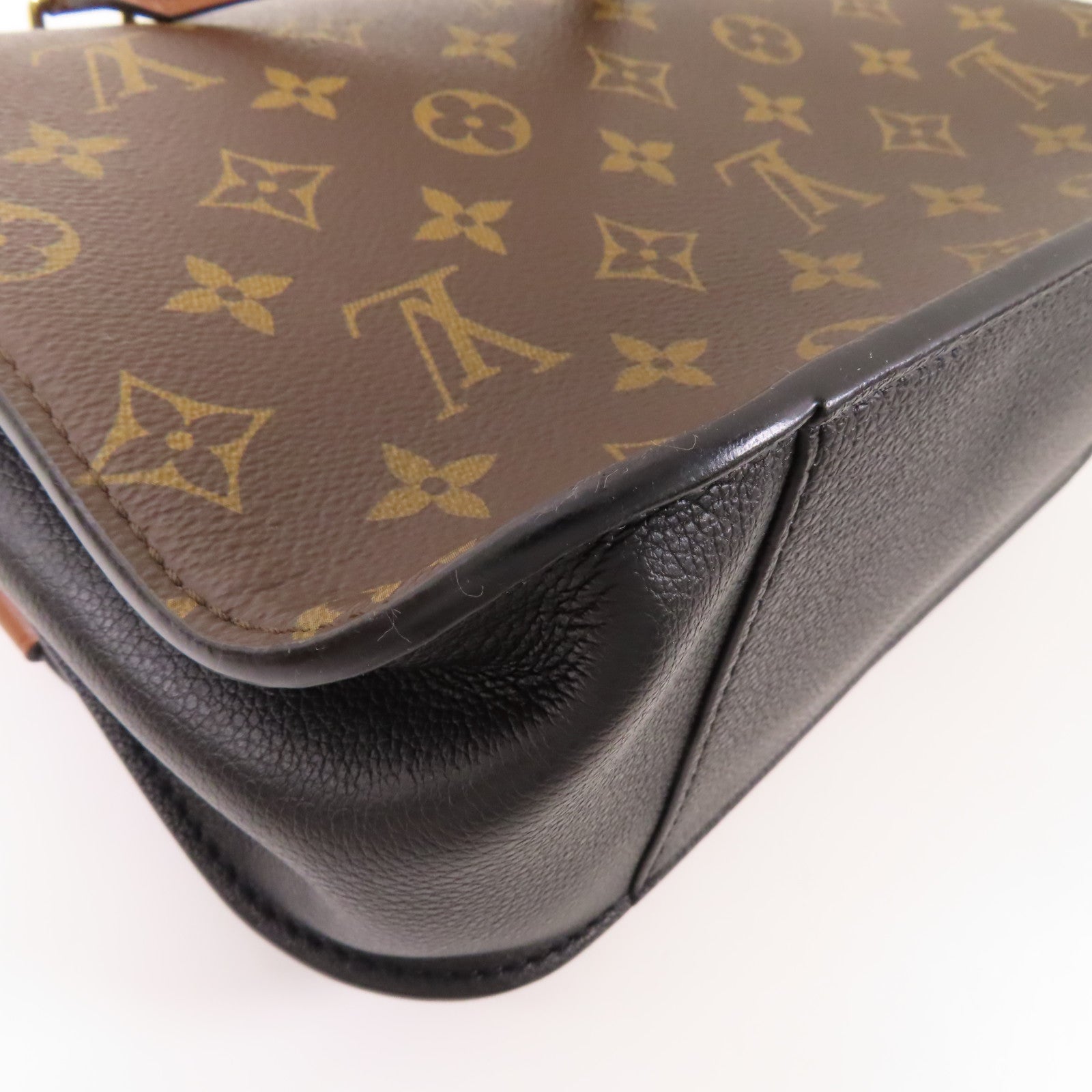LOUIS VUITTON Monogram Vanguard金扣手挽肩背兩用袋