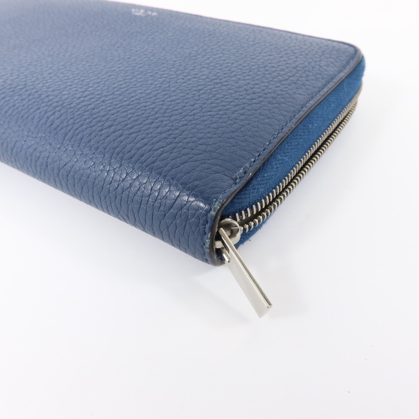 CELINE 牛皮皮革Zipper Long Wallet長錢包