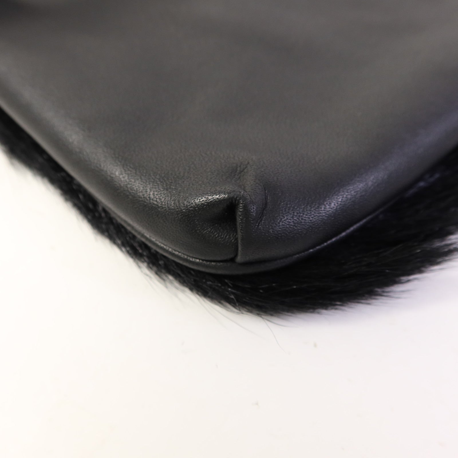 Furla 馬毛Shoulder Bag銀扣肩背袋