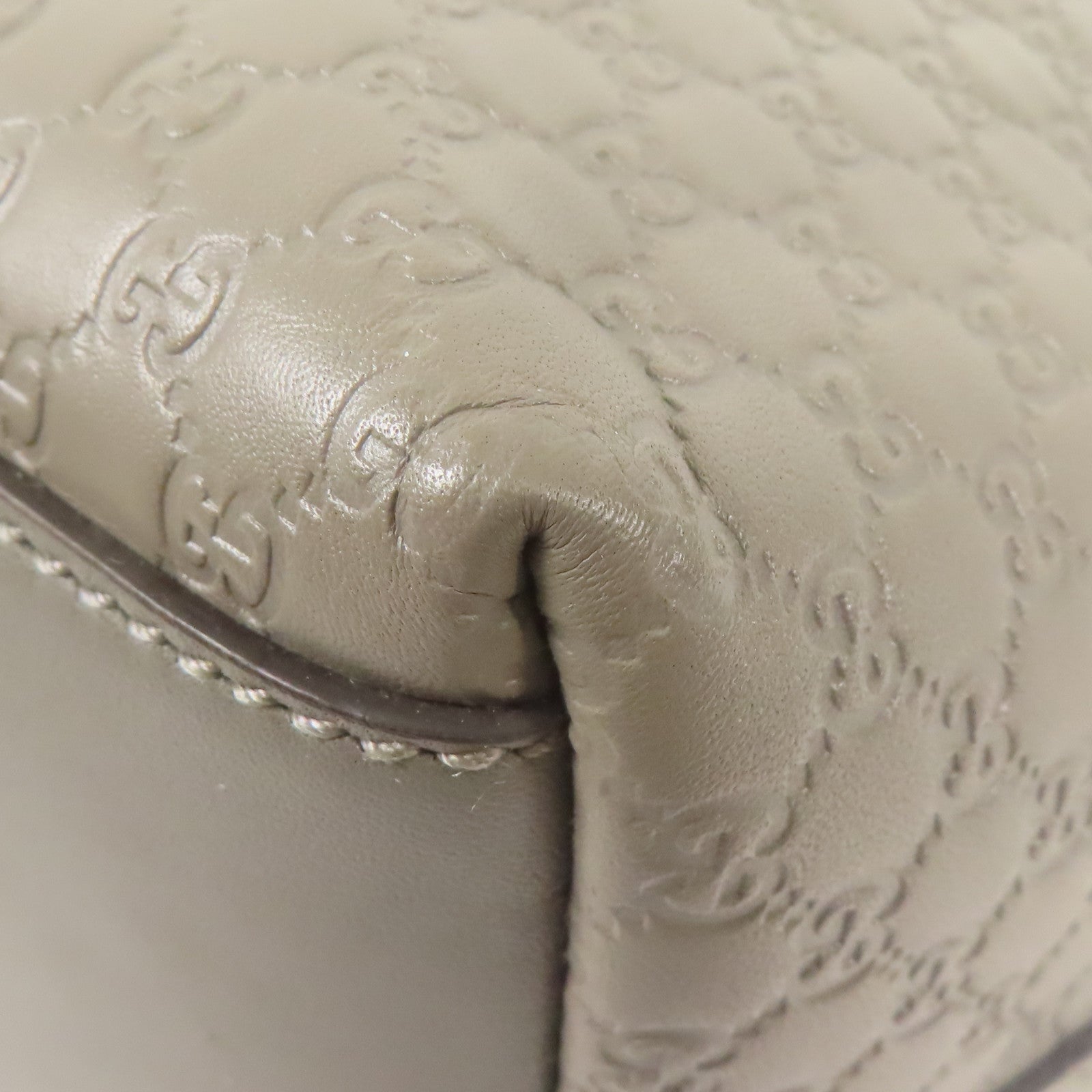 GUCCI 牛皮皮革Shoulder Bag金扣手挽肩背兩用袋