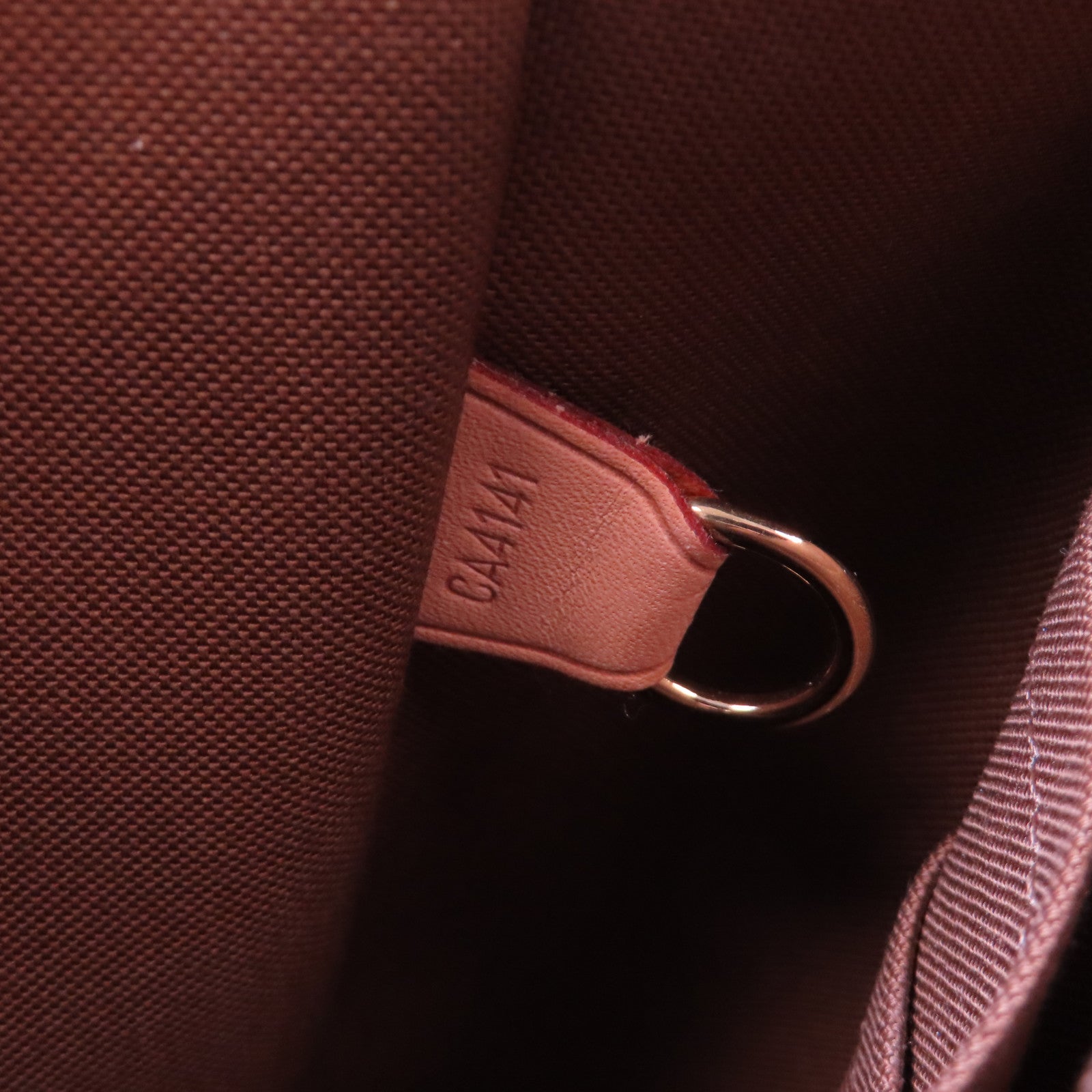 LOUIS VUITTON Monogram Valmy MM金扣肩背袋啡色