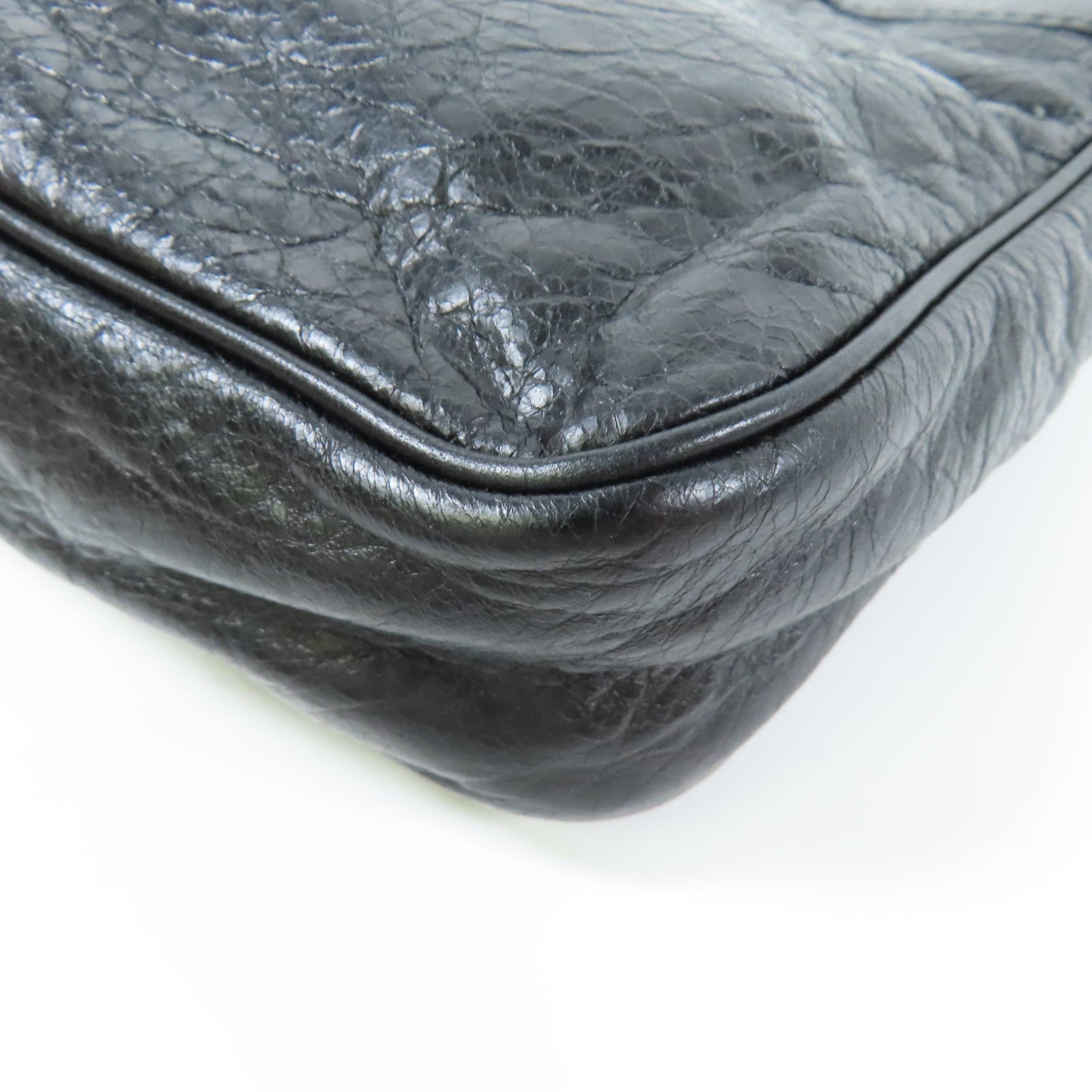 BALENCIAGA【激減優惠】 牛皮皮革Shoulder Bag金扣肩背袋