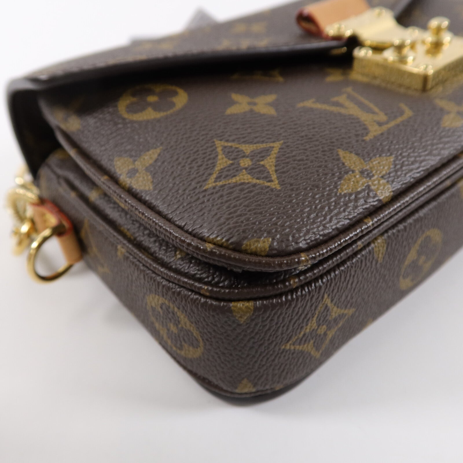 LOUIS VUITTON Monogram Pochette Metis East West手挽肩背兩用袋