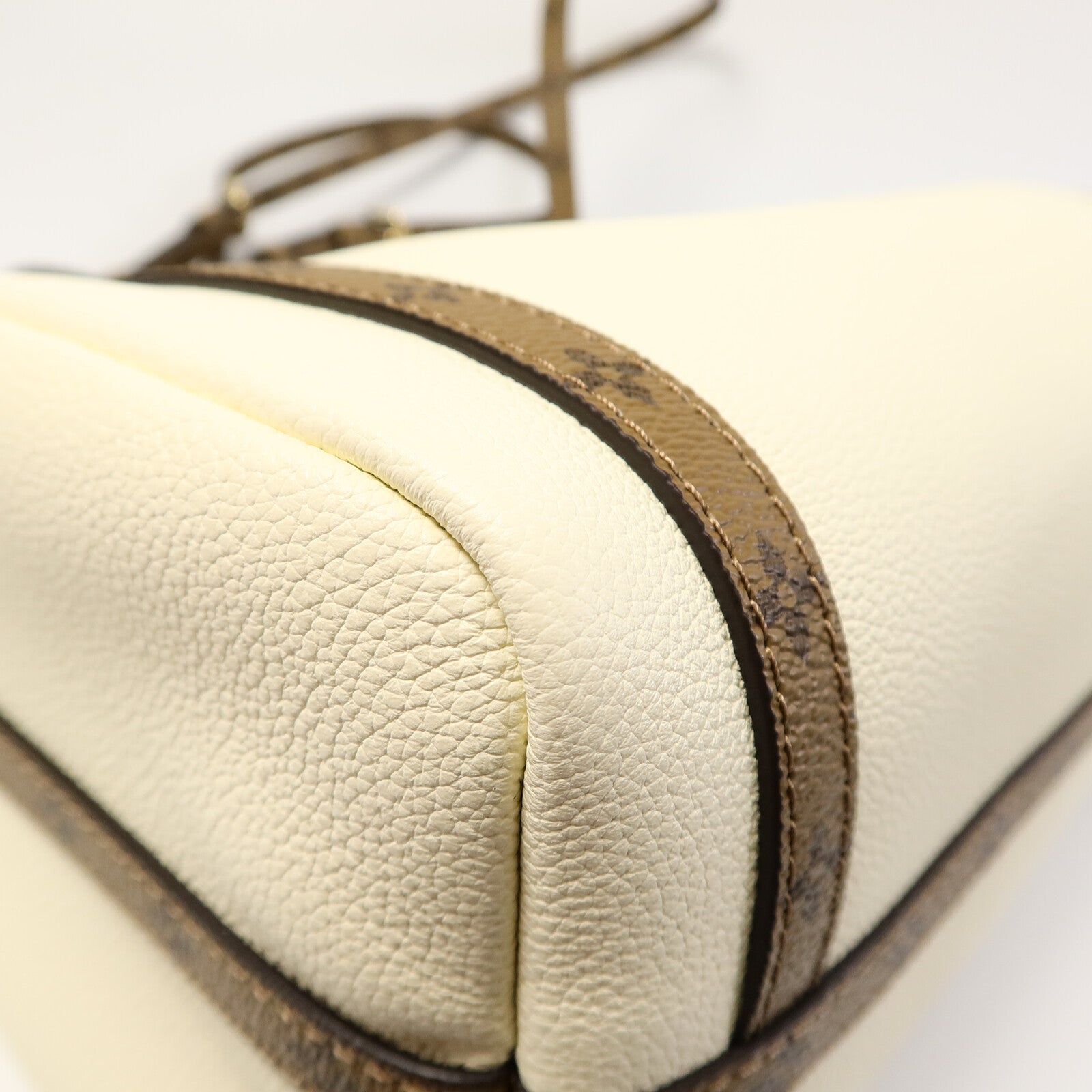 LOUIS VUITTON Monogram Reverse/皮革Express PM手挽肩背兩用袋