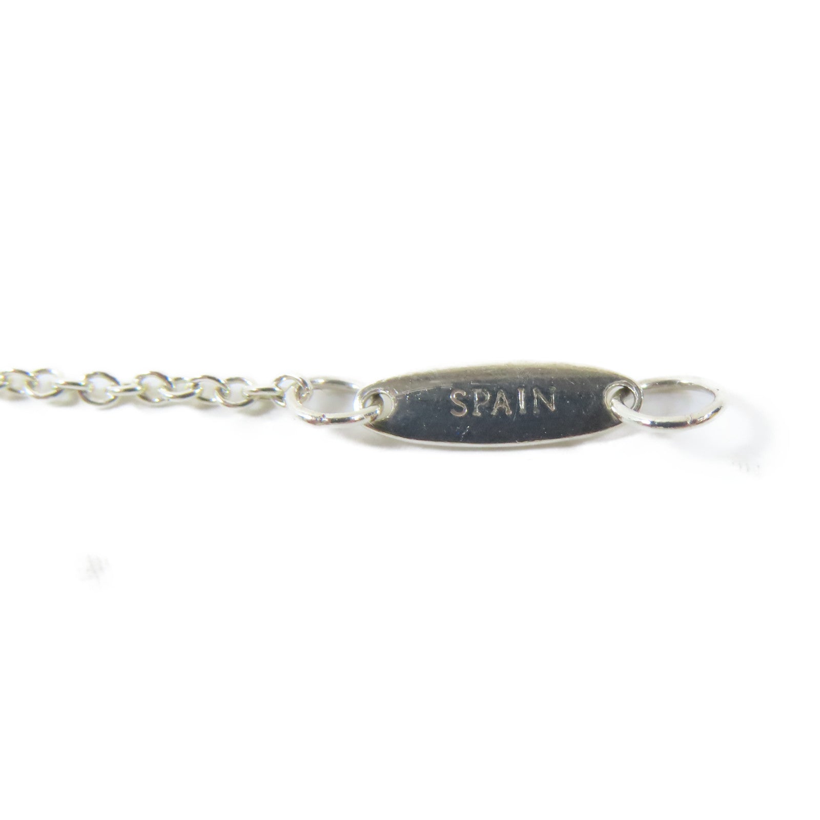 TIFFANY＆CO 純銀Elsa Peretti K Necklace項鍊#40cm