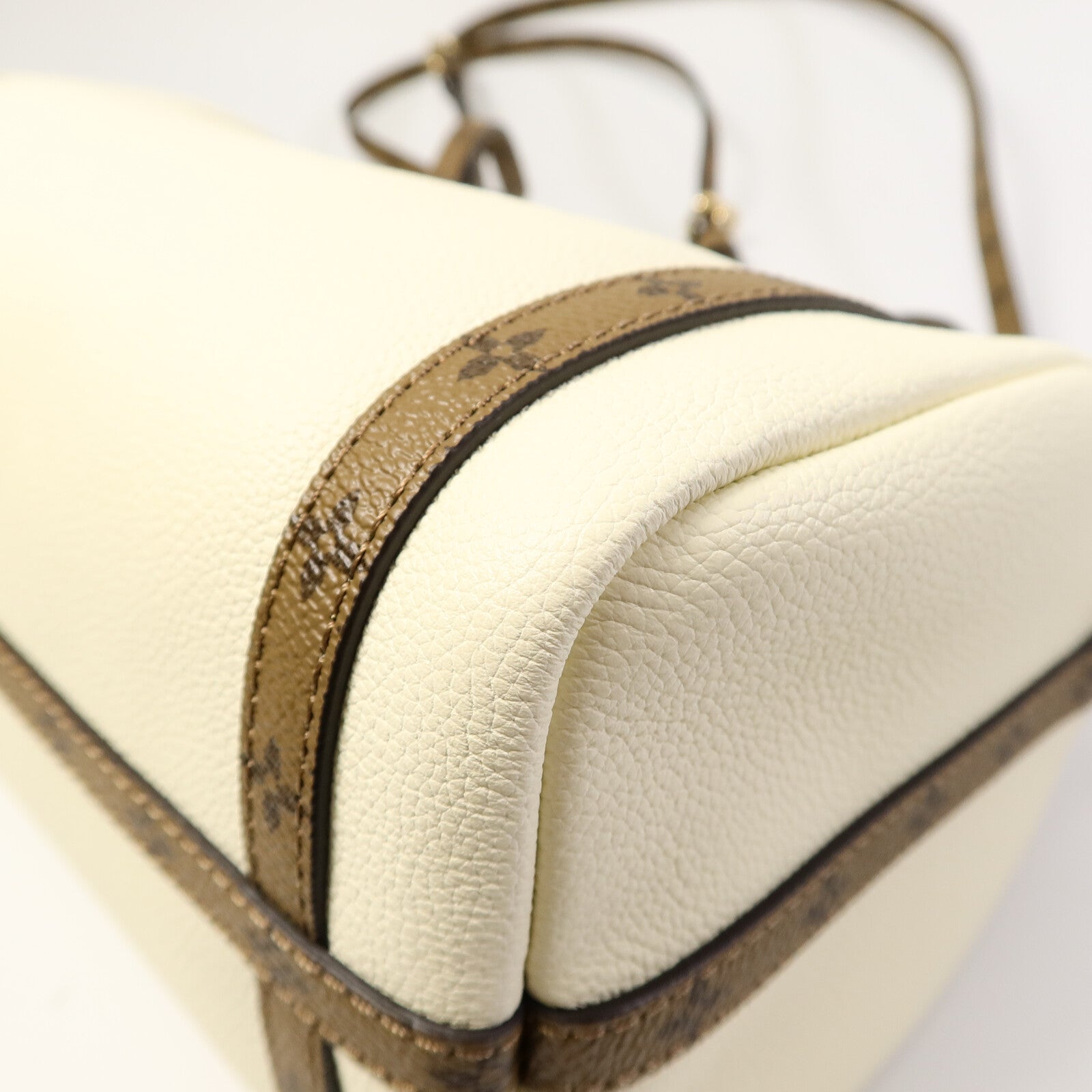 LOUIS VUITTON Monogram Reverse/皮革Express PM手挽肩背兩用袋