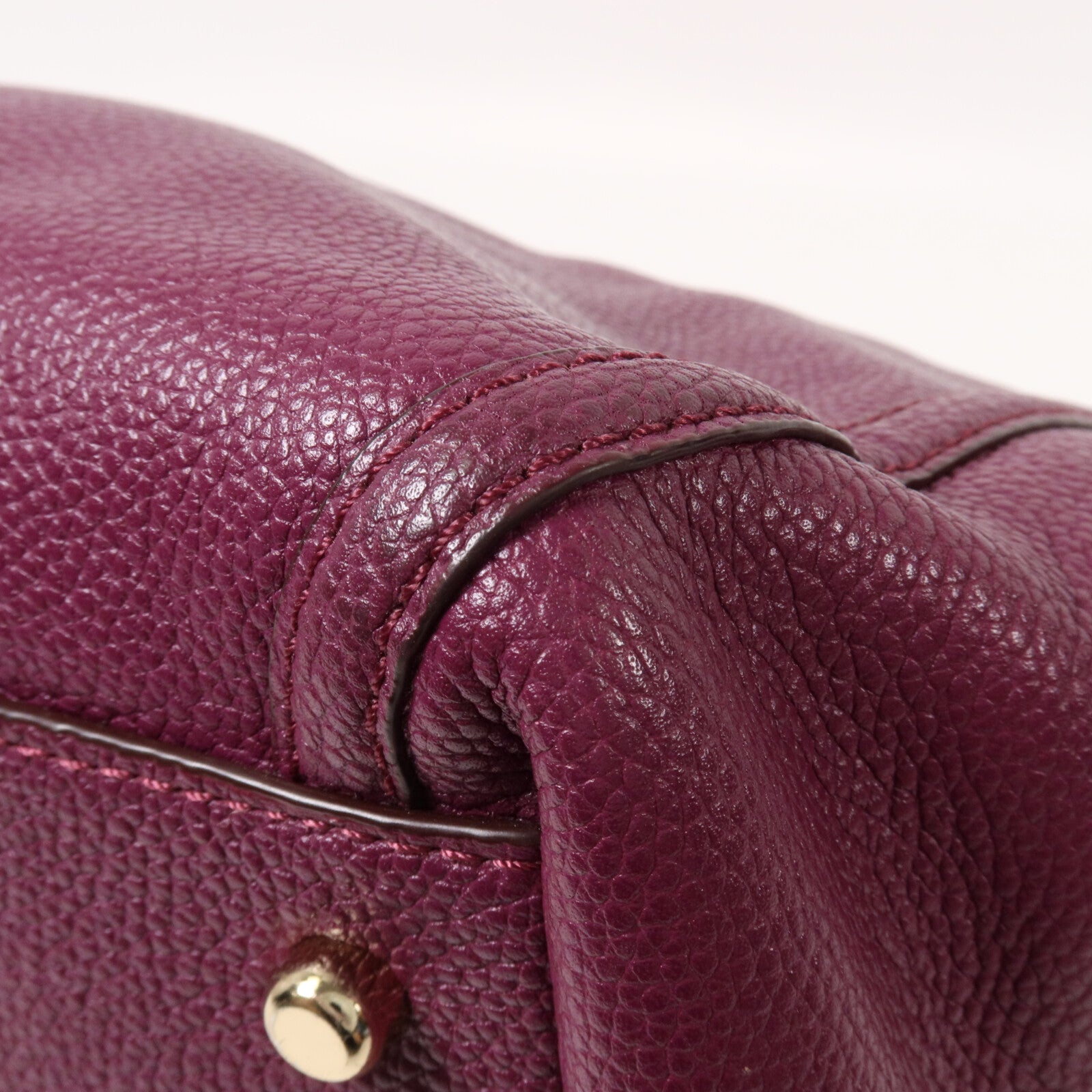 COACH 牛皮皮革Shoulder Bag鏈帶肩背袋
