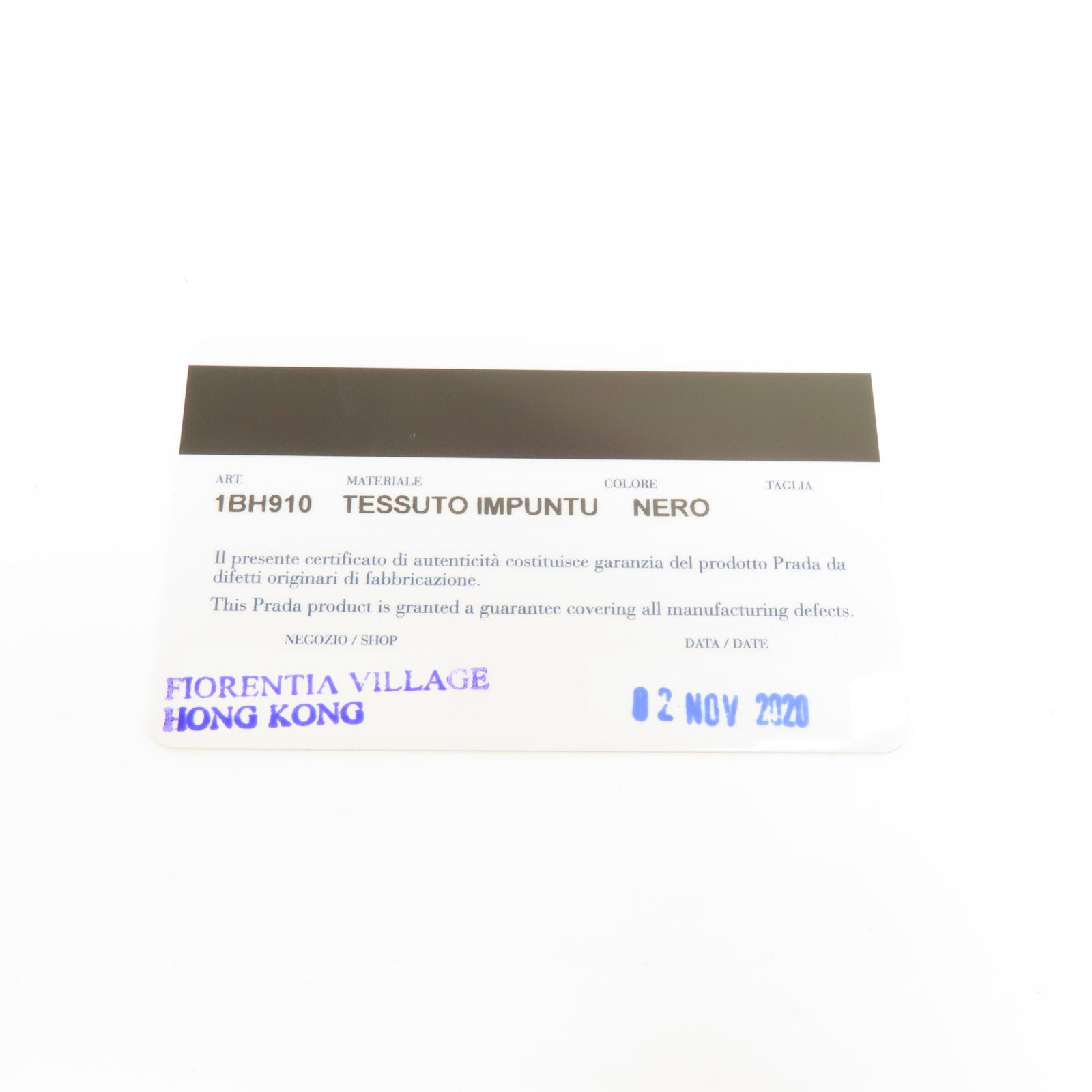 PRADA 尼龍Banddiera Black Tessuto銀扣手挽肩背兩用袋黑色