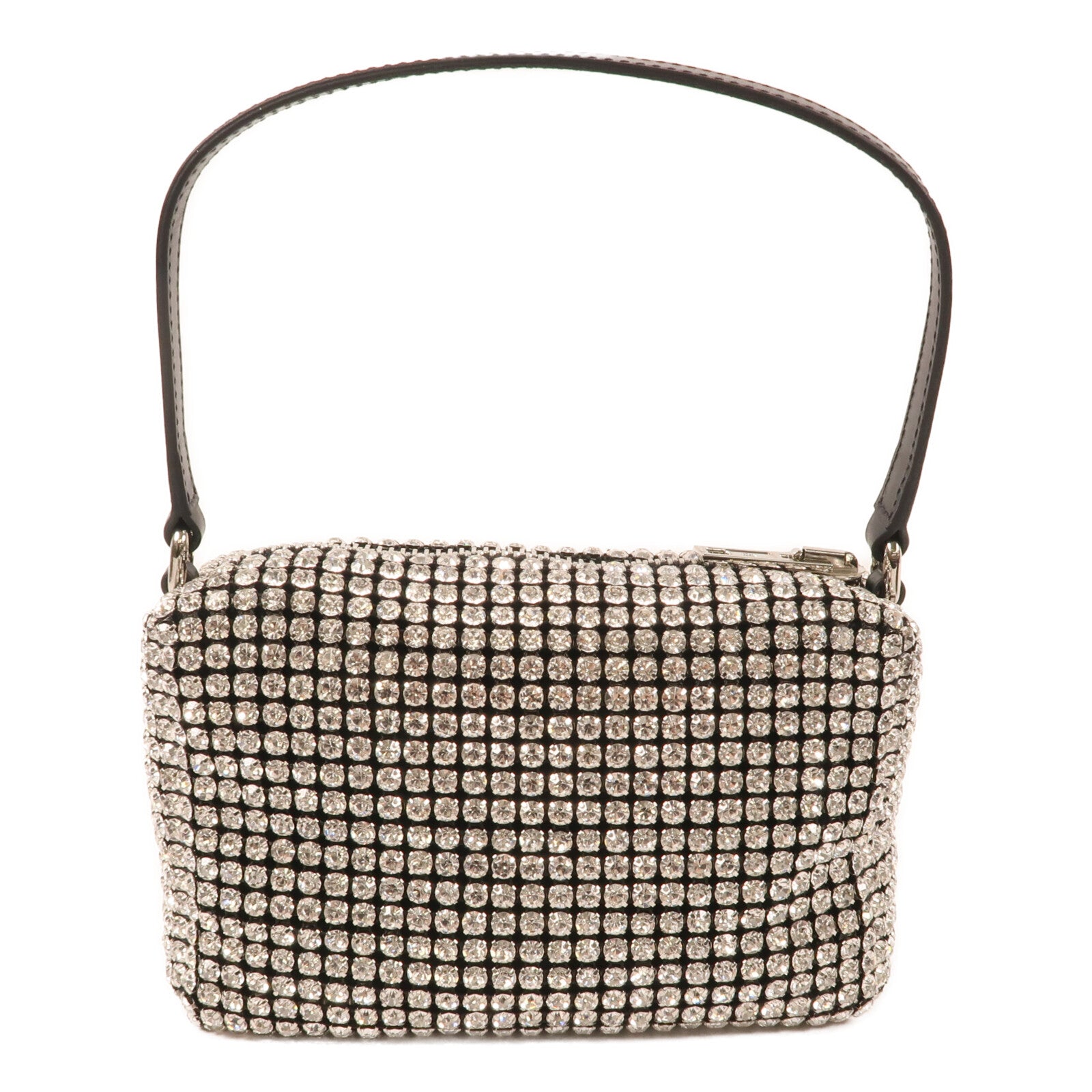 Alexander Wang 水晶Alexander Wang Heiress Crystal Bag銀扣手挽袋