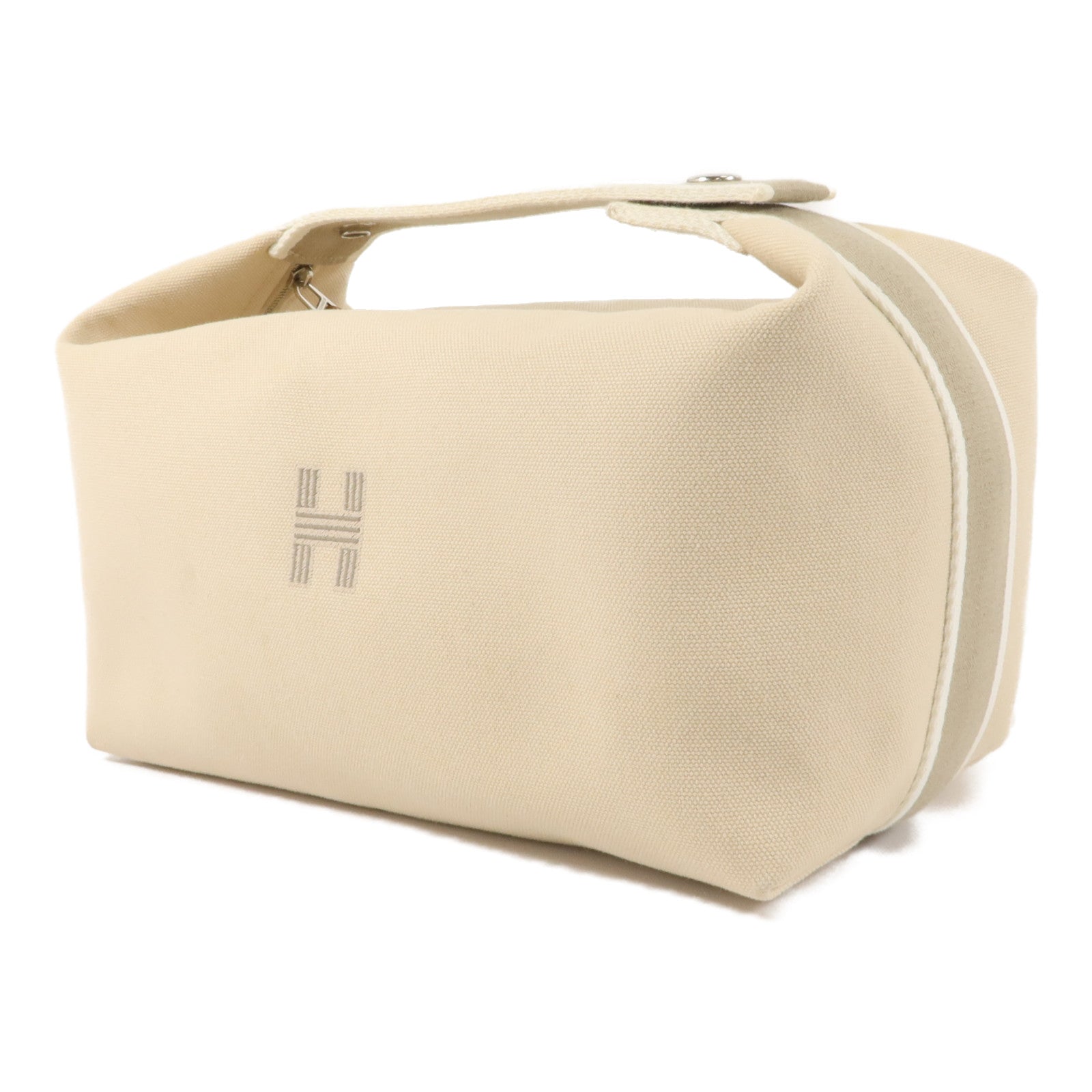 HERMES 帆布Bride a Brac GM手挽袋