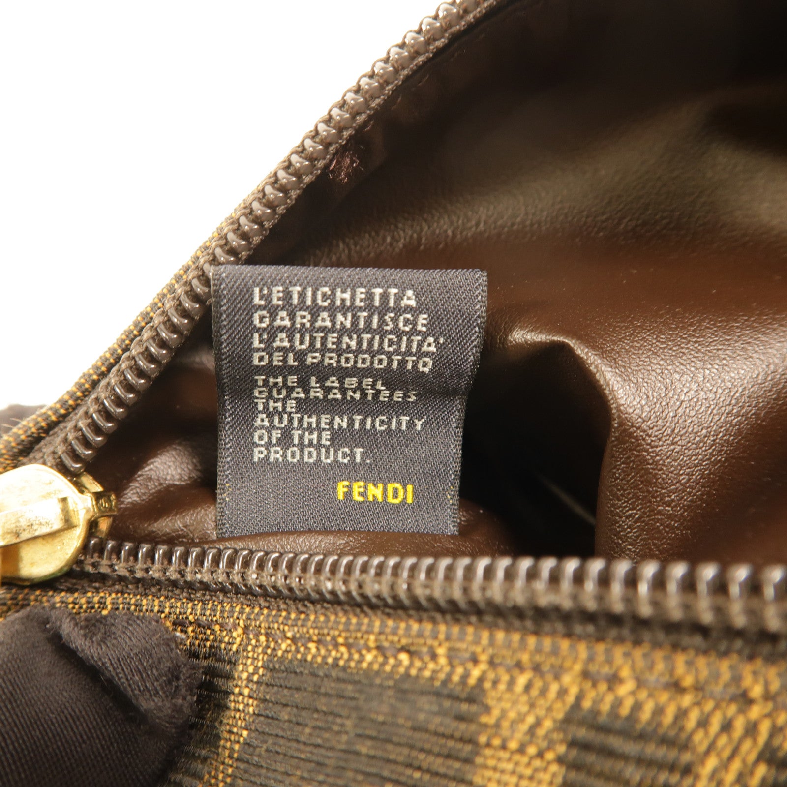 FENDI 帆布Pouch手拿包