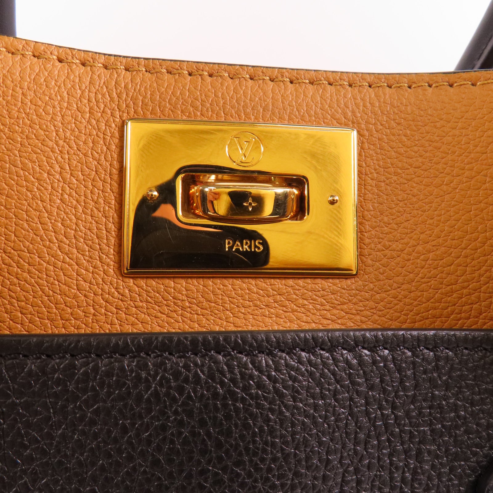 LOUIS VUITTON LV GHW On My Side MM 2 Way Shoulder Bag M53823 Monogram Calfskin