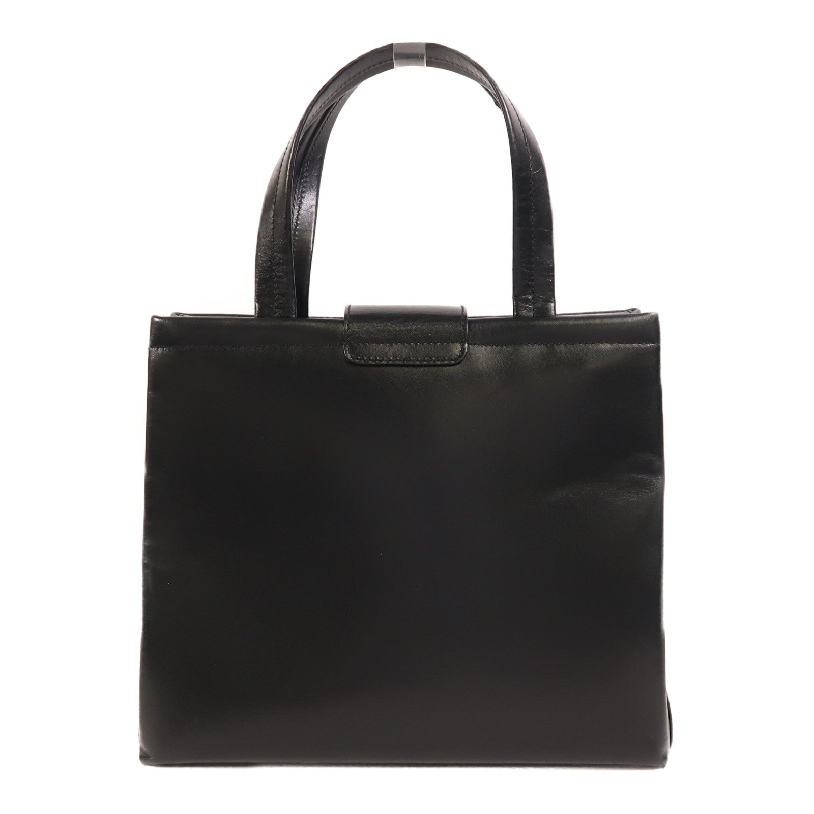 Salvatore Ferragamo 牛皮皮革2 Way Shoulder銀扣手挽肩背兩用袋