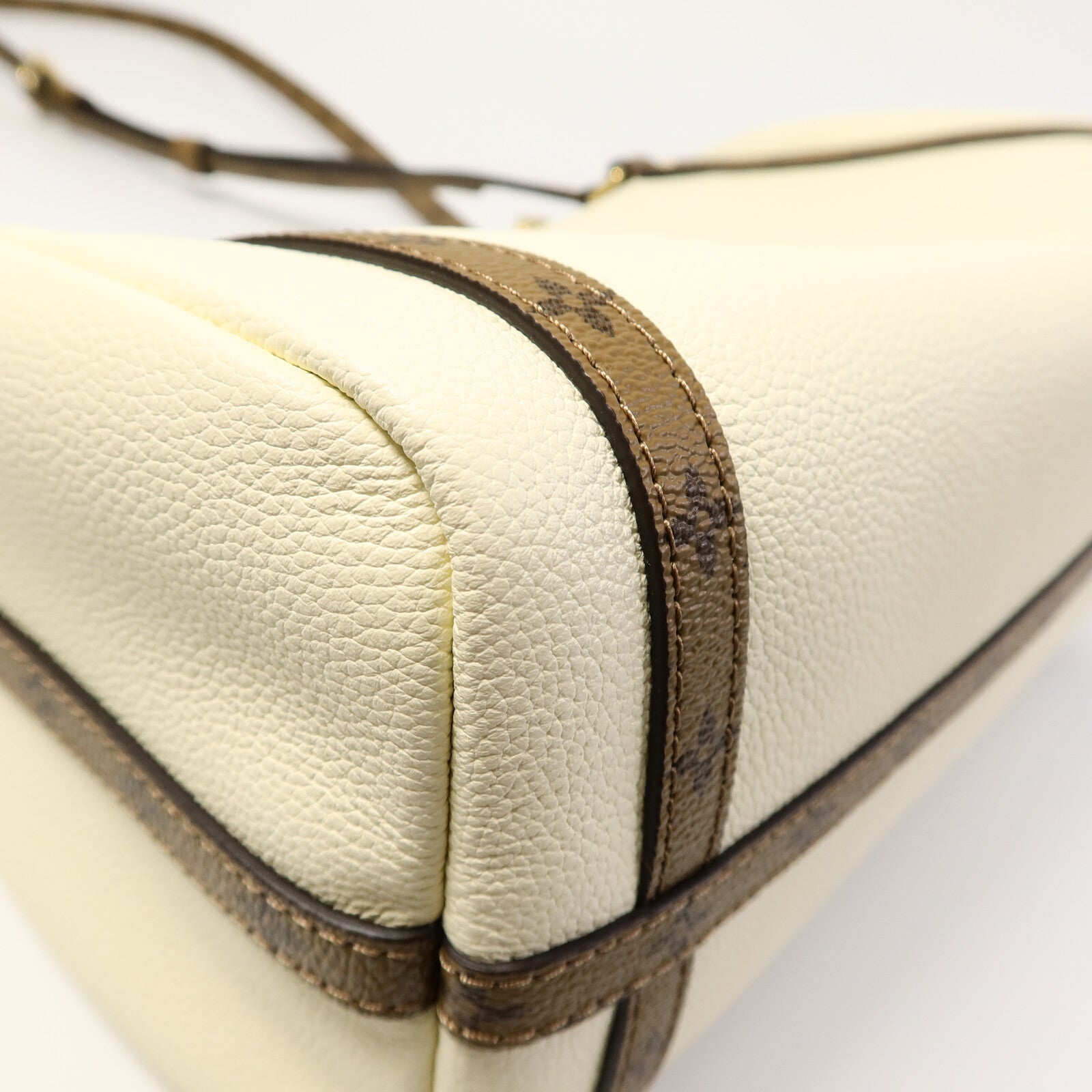 LOUIS VUITTON Monogram Reverse/皮革Express PM手挽肩背兩用袋
