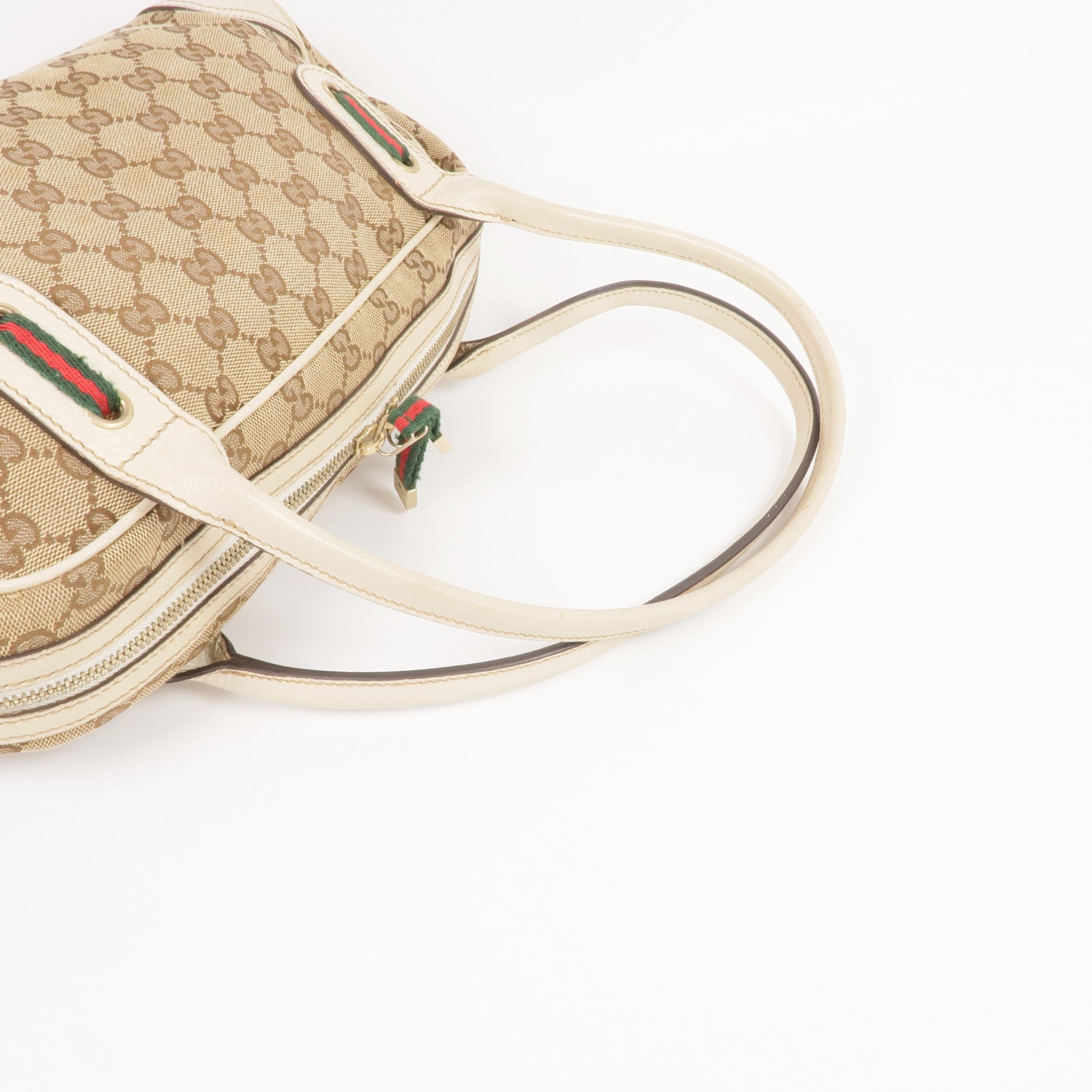 GUCCI 帆布Princy金扣肩背袋/手挽袋