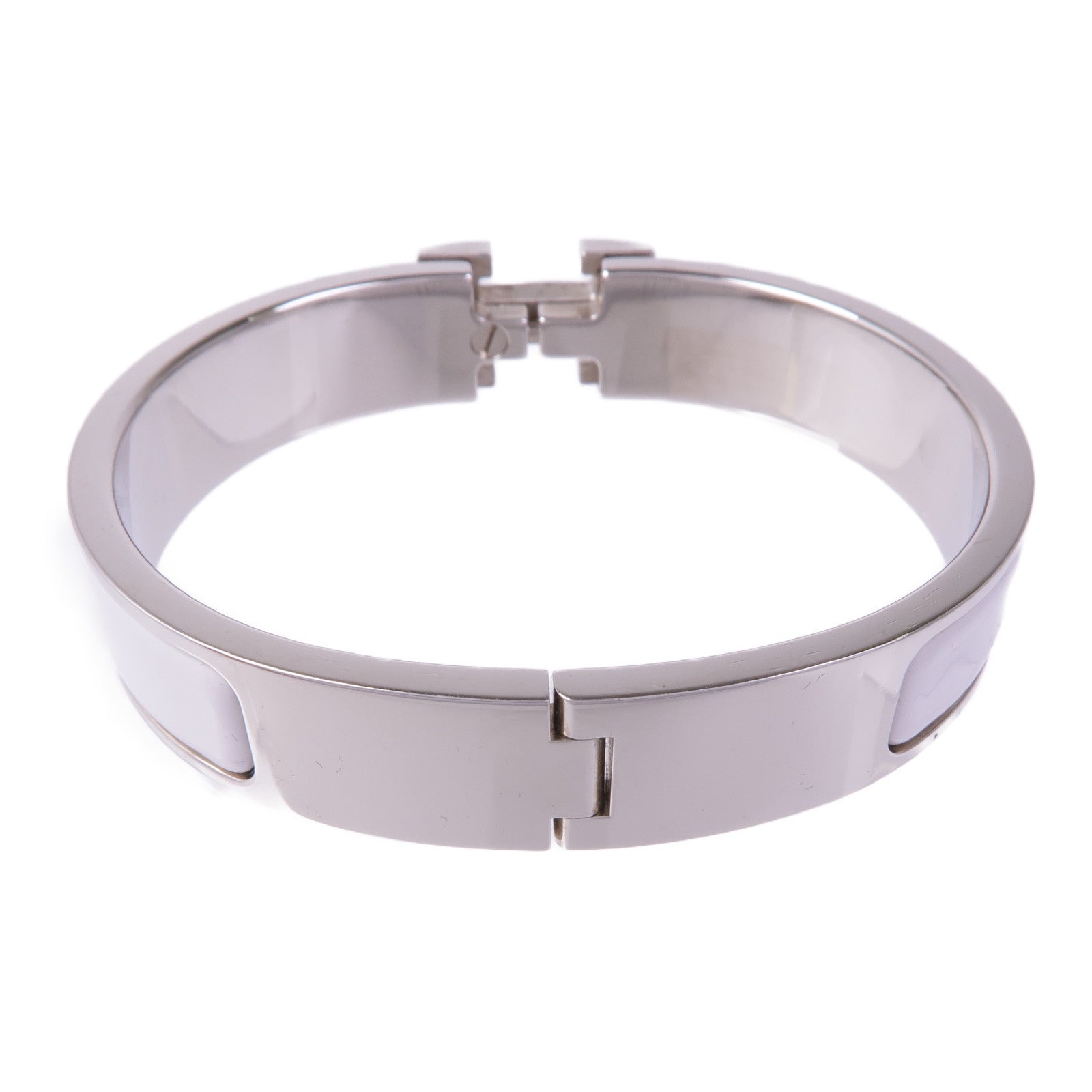 HERMES 金屬/琺瑯Clic-H Bracelet手鐲