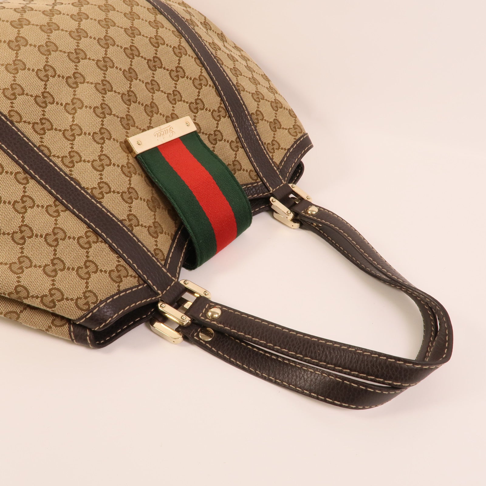 GUCCI 帆布Shoulder Bag肩背袋