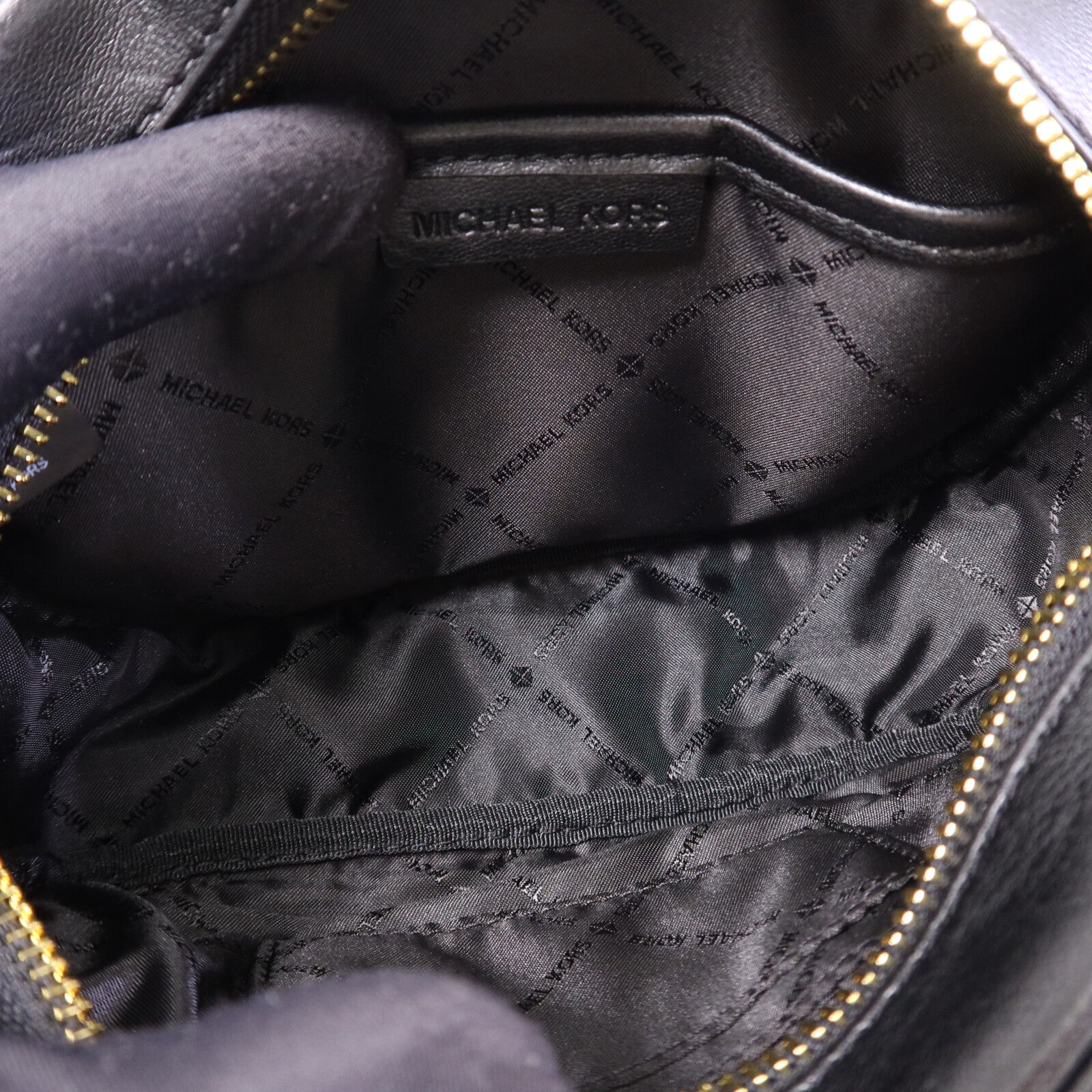 Michael Kors 【激減優惠】羊皮皮革Shoulder Bag金扣鏈帶肩背袋