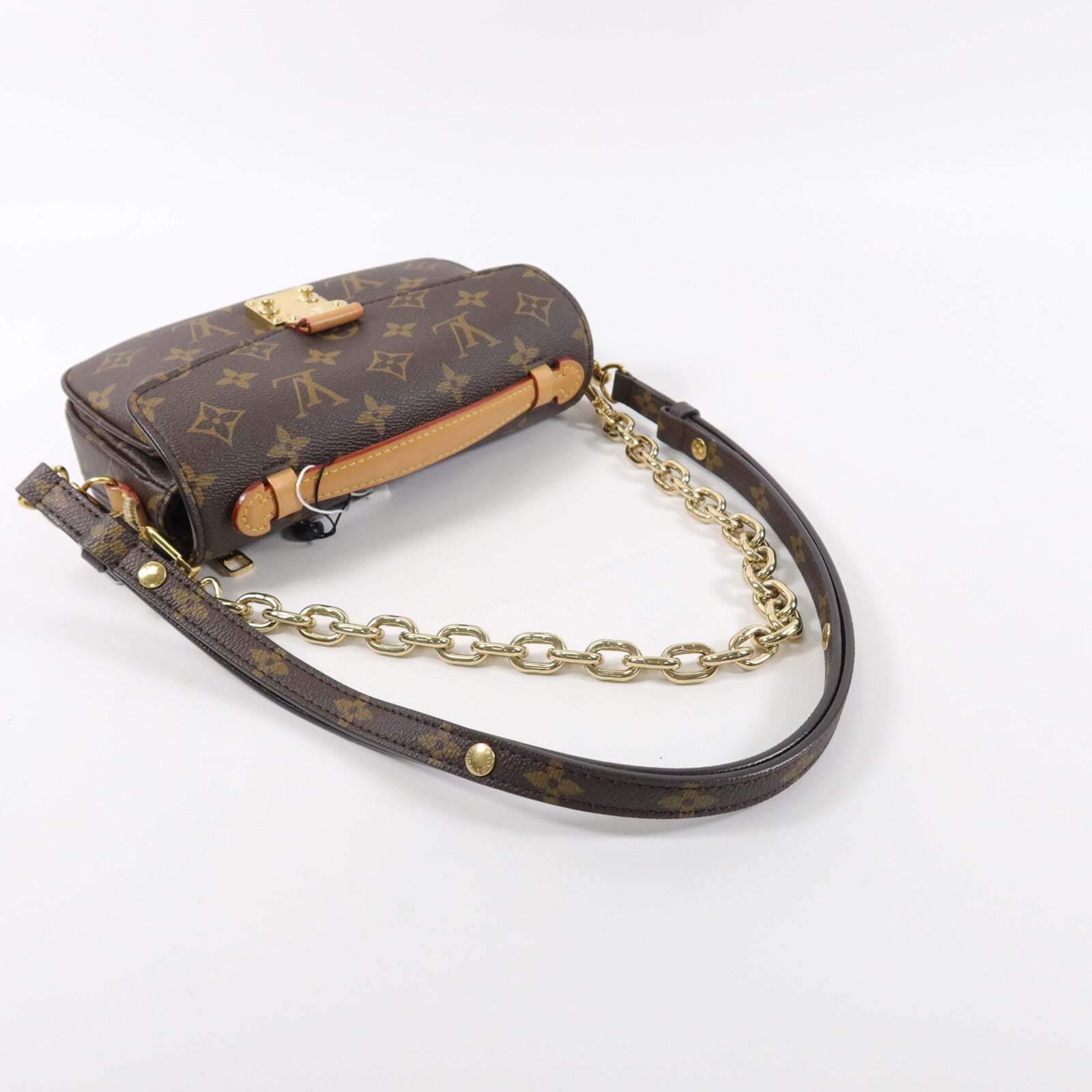 LOUIS VUITTON Monogram Pochette Metis East West手挽肩背兩用袋