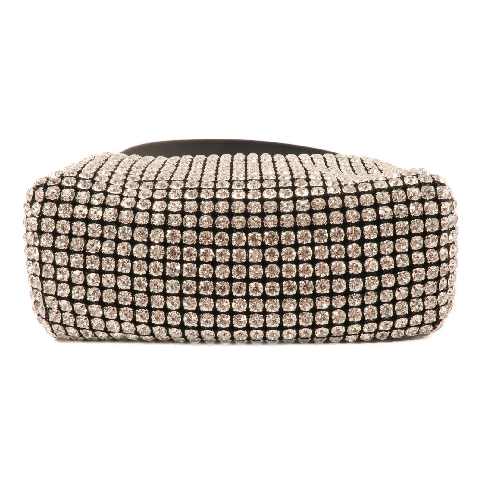 Alexander Wang 水晶Alexander Wang Heiress Crystal Bag銀扣手挽袋