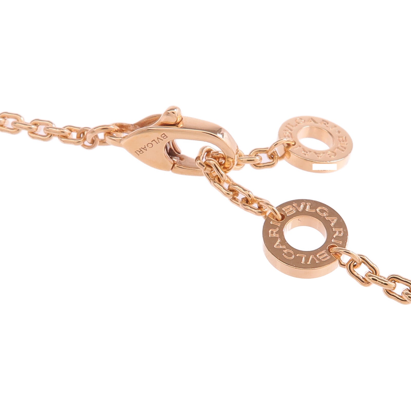 BVLGARI 18K玫瑰金Serpenti Viper Necklace紅寶石項鍊