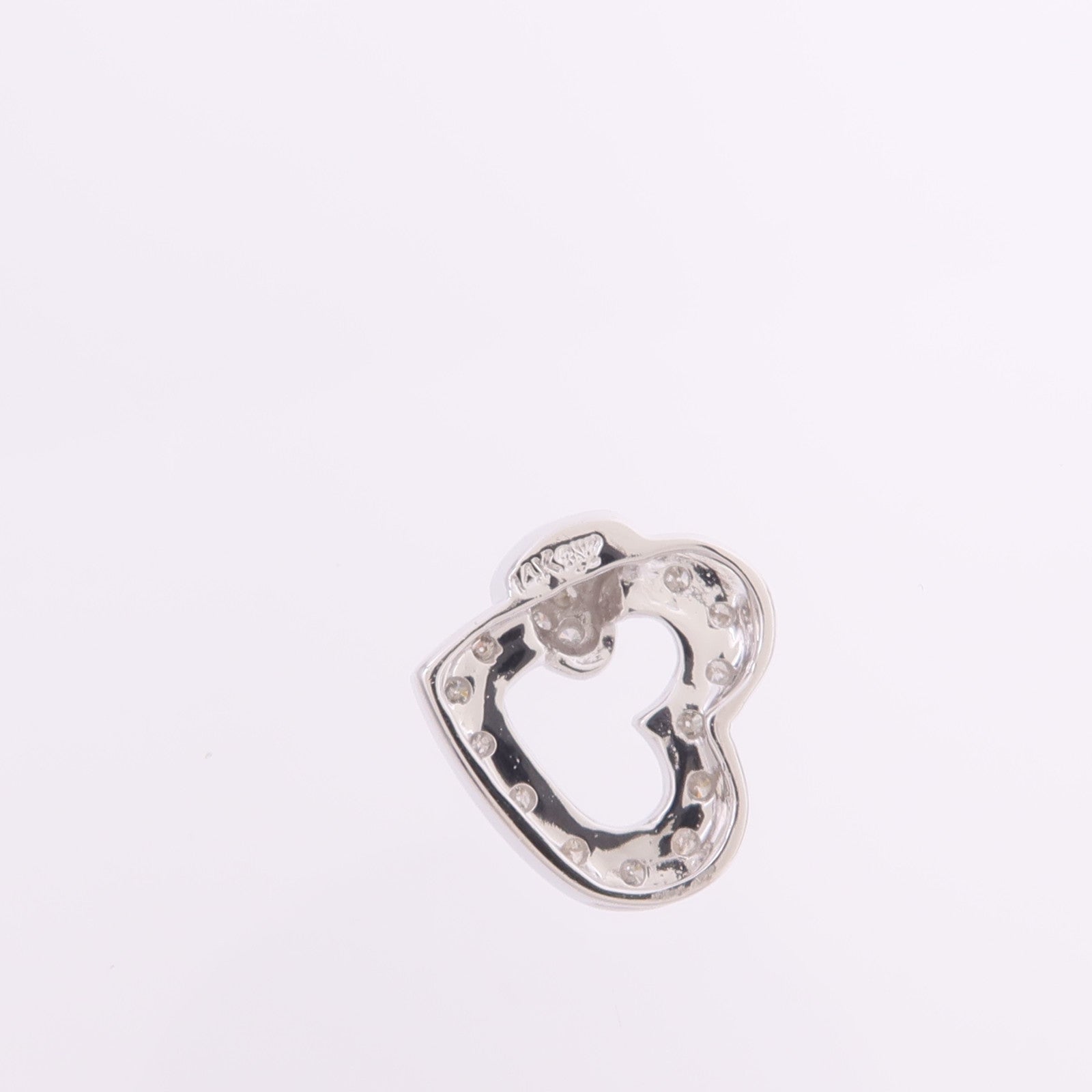 JEWELRY 14K白金DiamondPendant鑽石吊墜