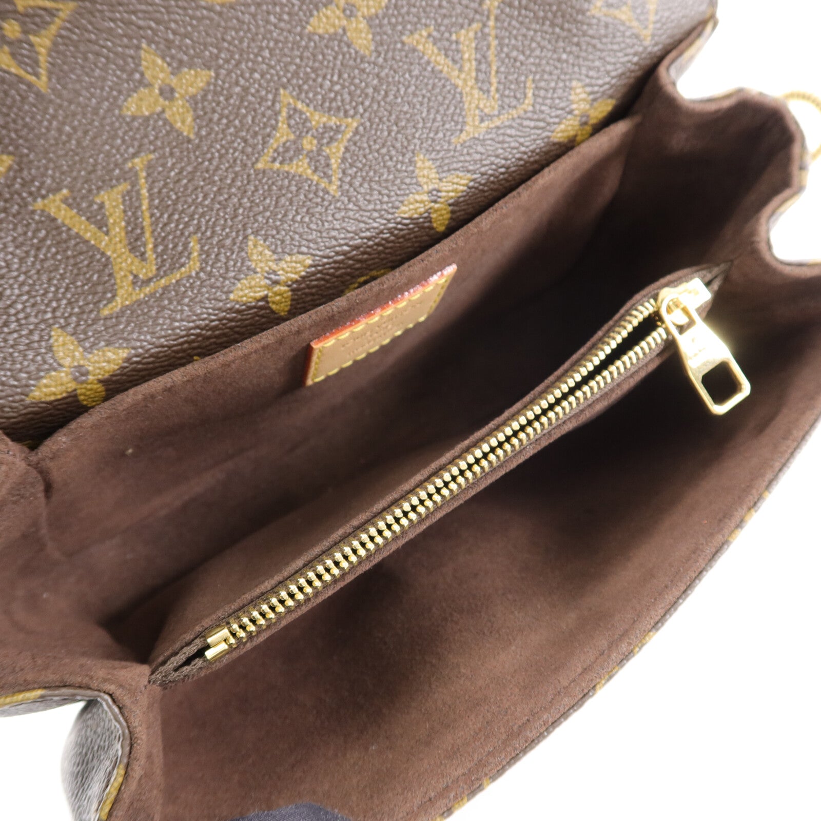 LOUIS VUITTON Monogram Pochette Metis East West手挽肩背兩用袋