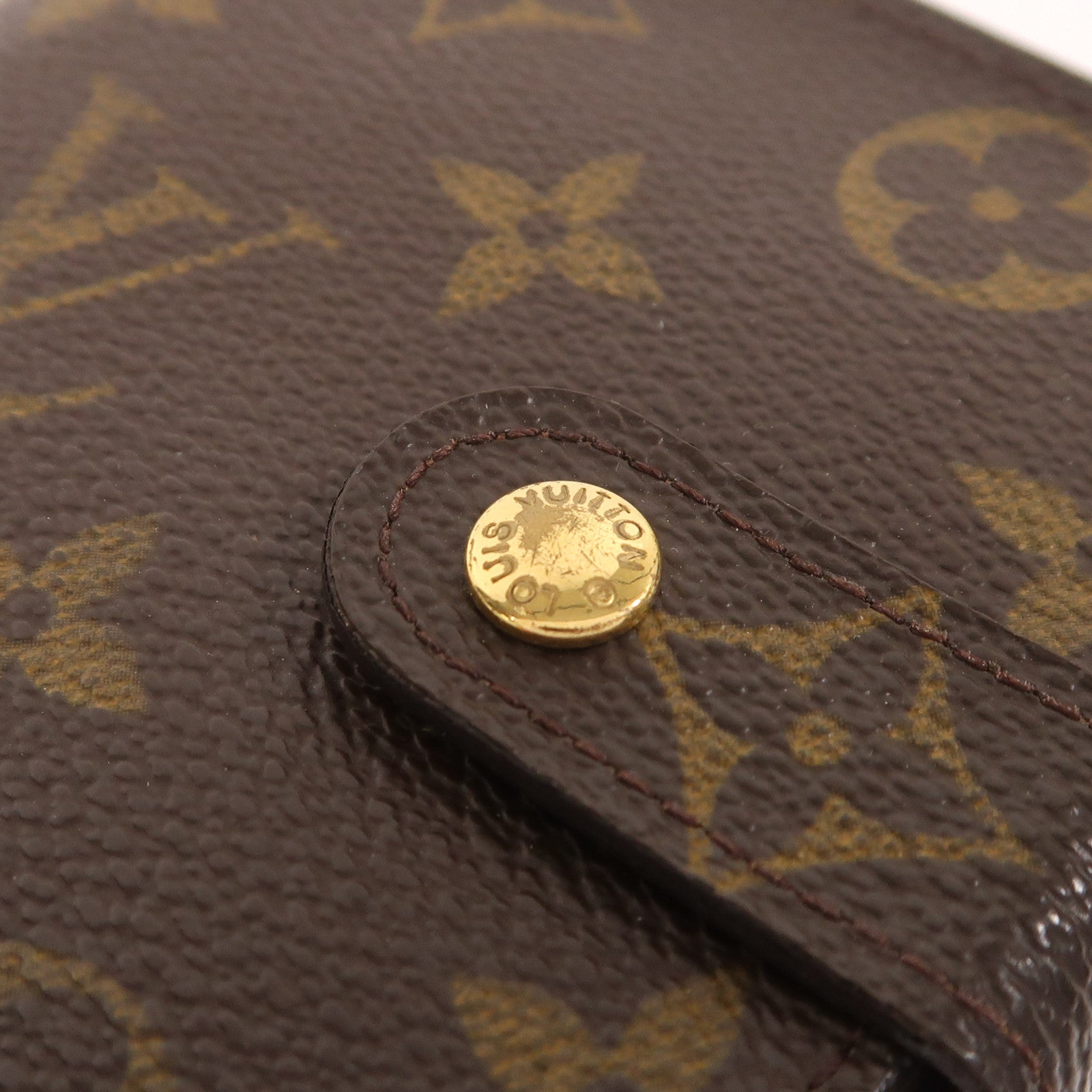 LOUIS VUITTON Monogram Wallet金扣錢包
