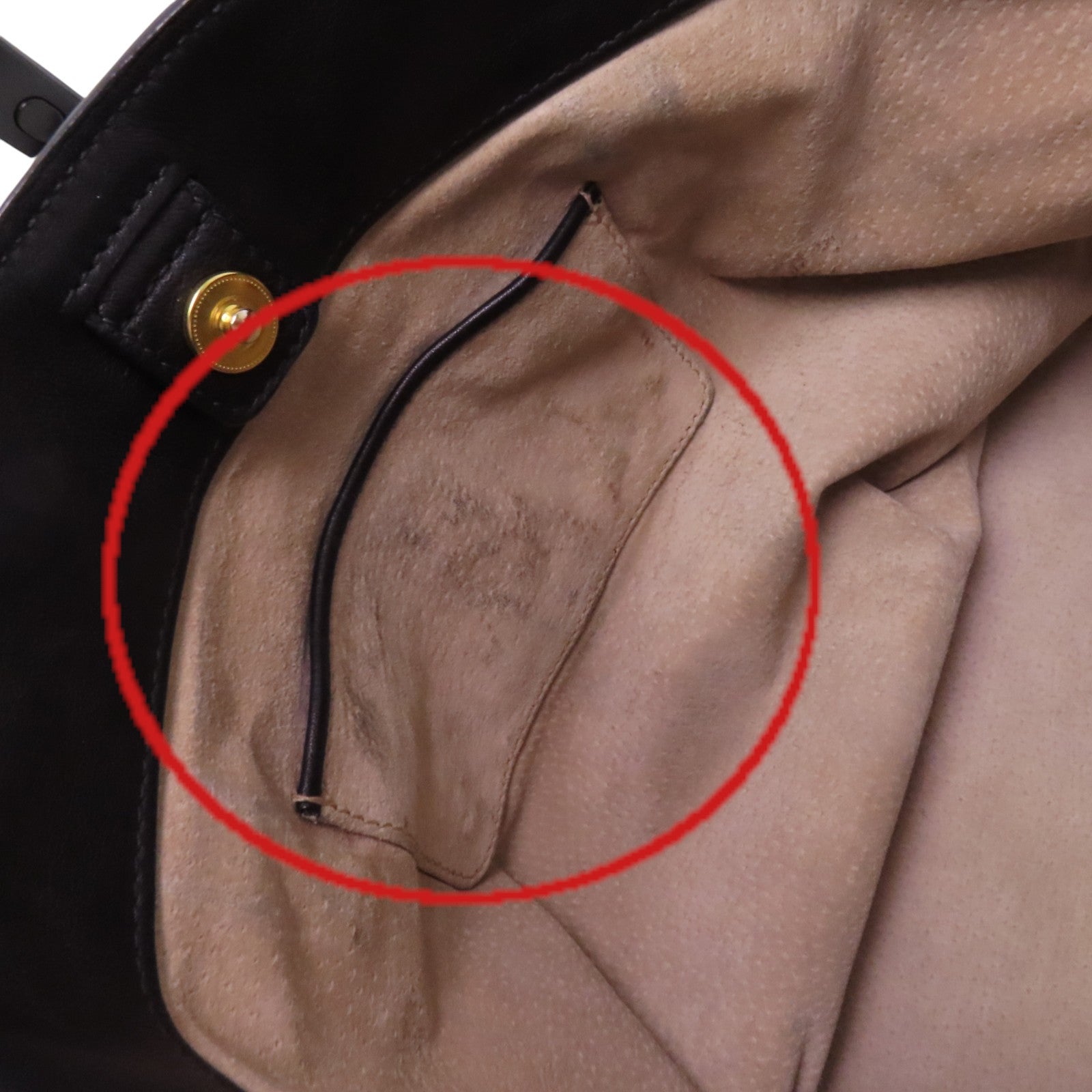 PRADA 牛皮皮革2Way Tote Bag金扣手挽肩背兩用袋