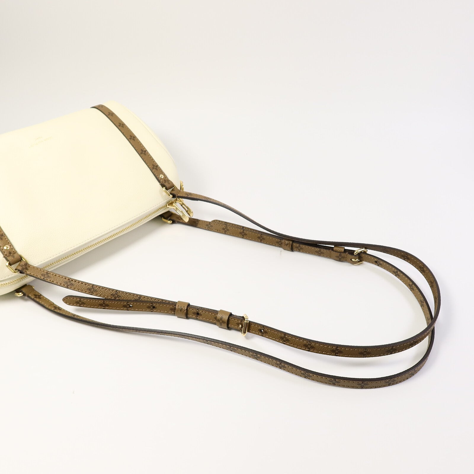 LOUIS VUITTON Monogram Reverse/皮革Express PM手挽肩背兩用袋