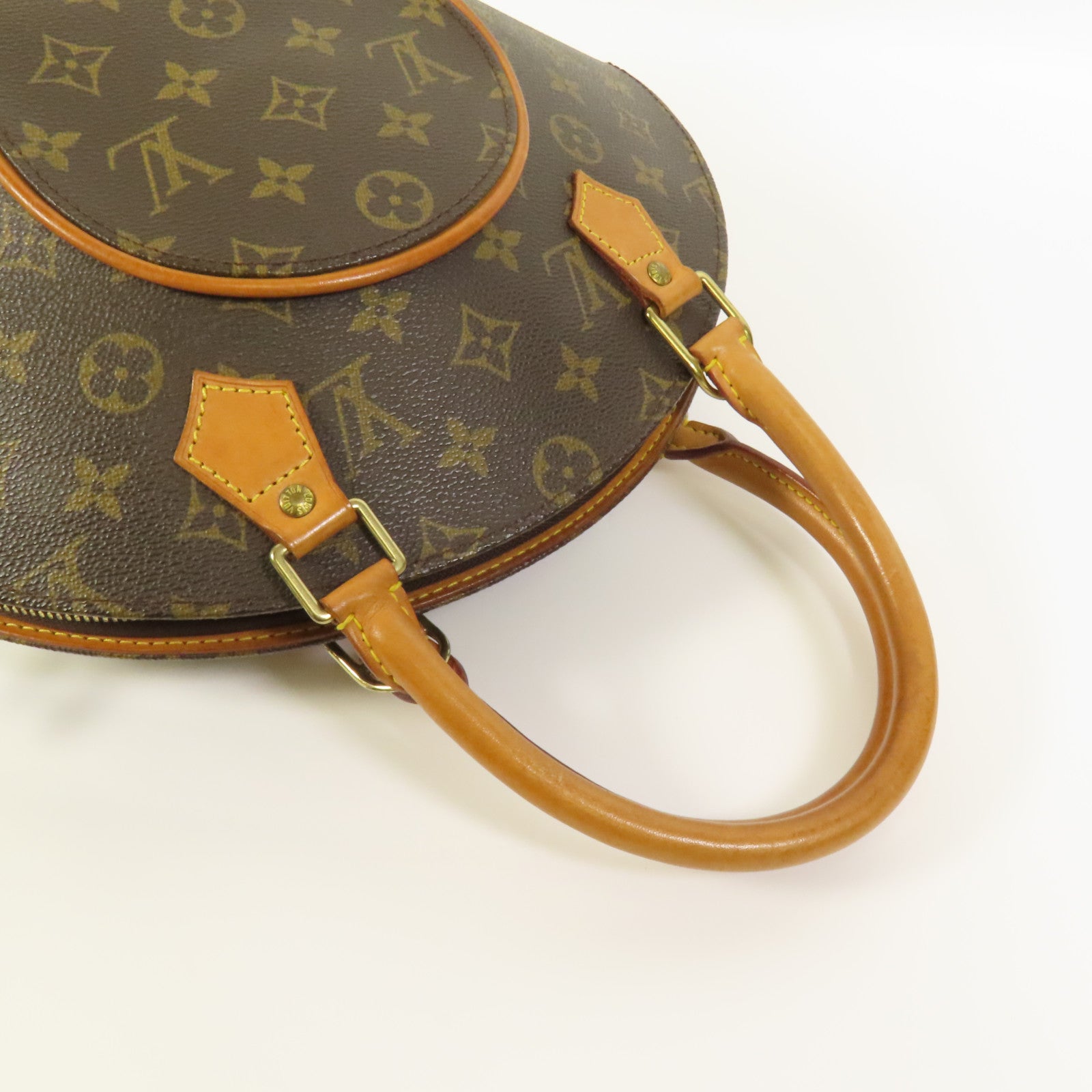 LOUIS VUITTON Monogram Ellipse PM金扣手挽袋