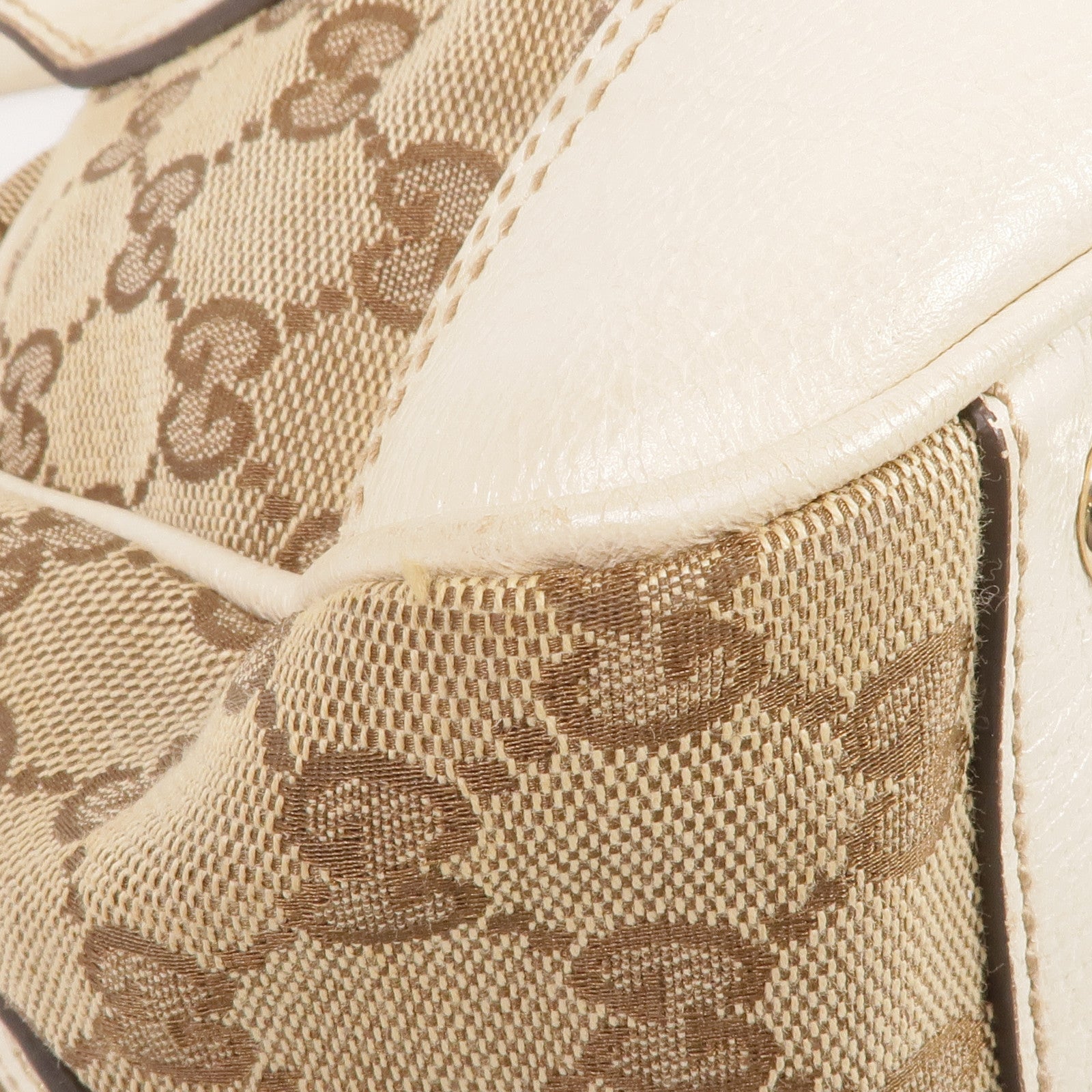 GUCCI 帆布Princy金扣肩背袋/手挽袋